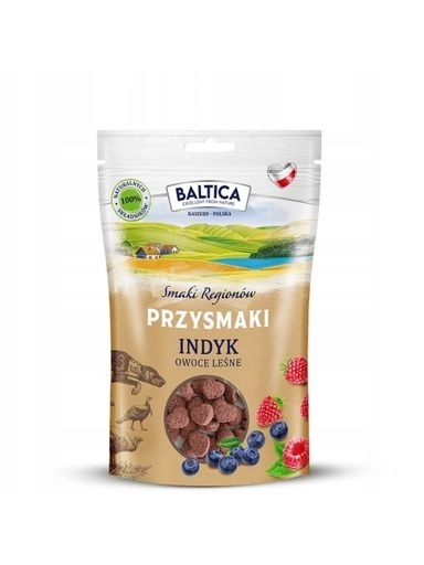 5 x Baltica Psí pamlsek Krůta s lesními plody 100 g