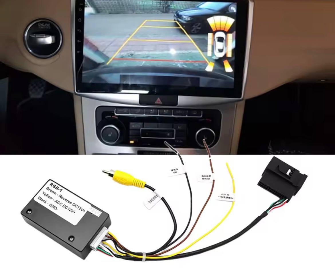 12V dekoder kamere cofania dla Vw