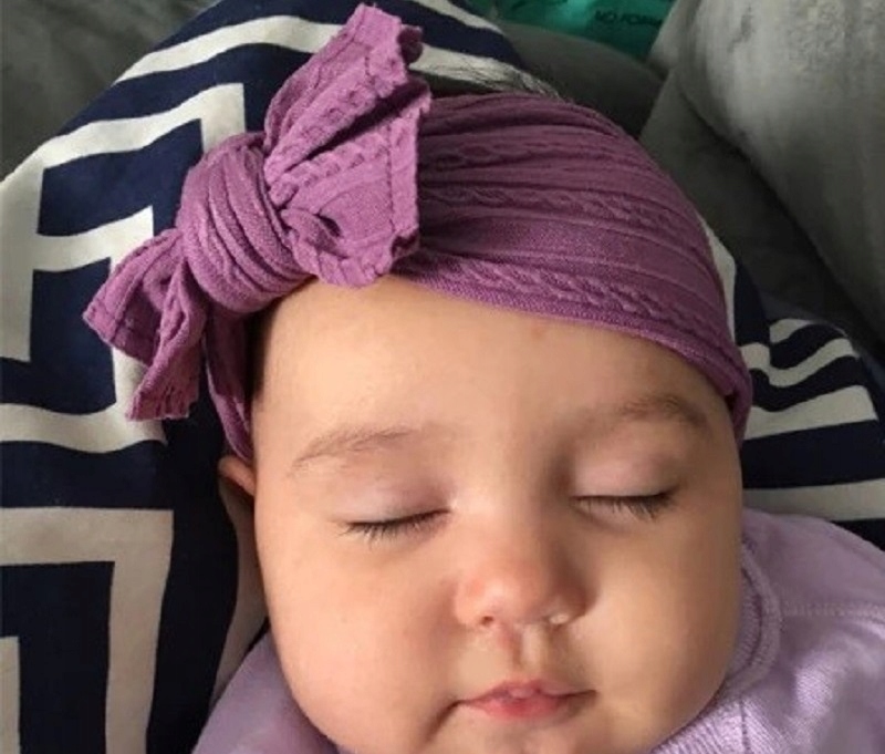 OPASKA NA GŁOWĘ DLA DZIEWCZYNKI 40-55 CM WRZOS Rodzaj inny