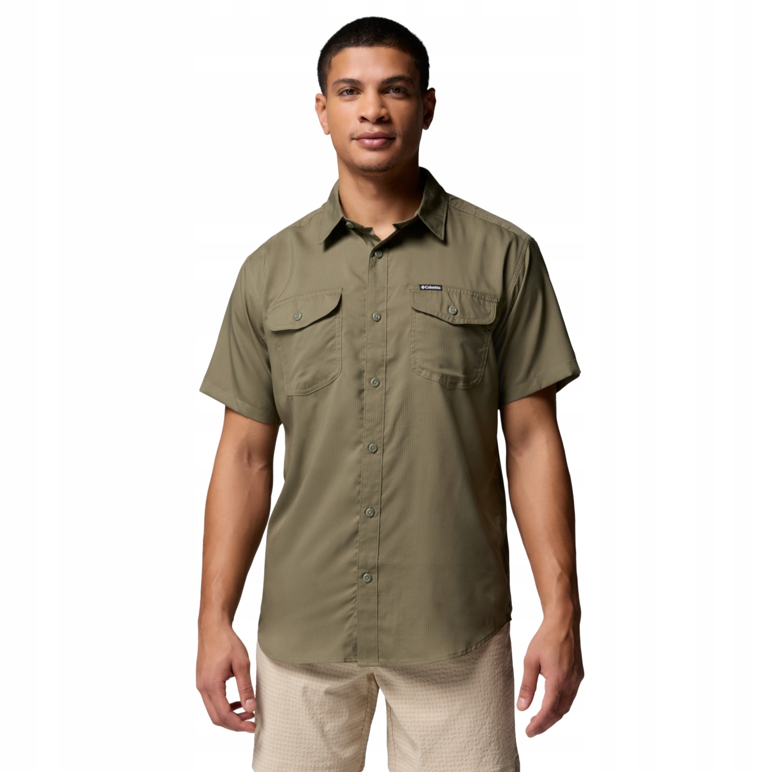 Columbia Utilizer II Solid Short Sleeve Shirt [s] Pánská košile Polyester