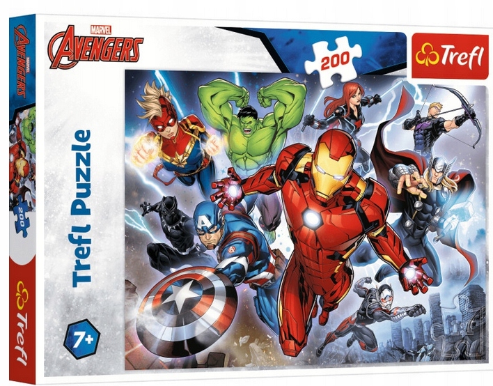 

Puzzle 200 El Waleczni Avengersi Trefl 13260