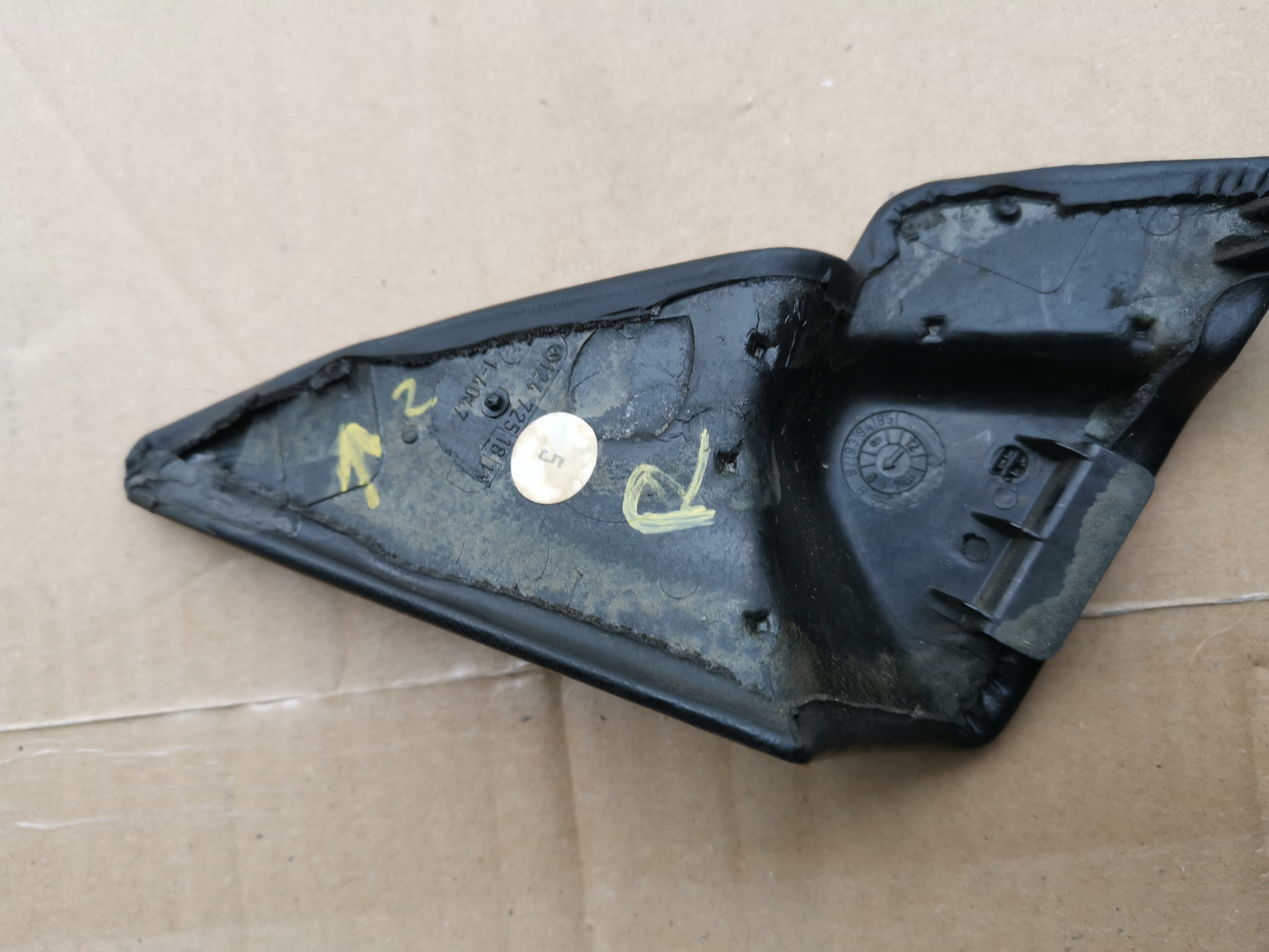 mercedes w124 cover mirrors right black