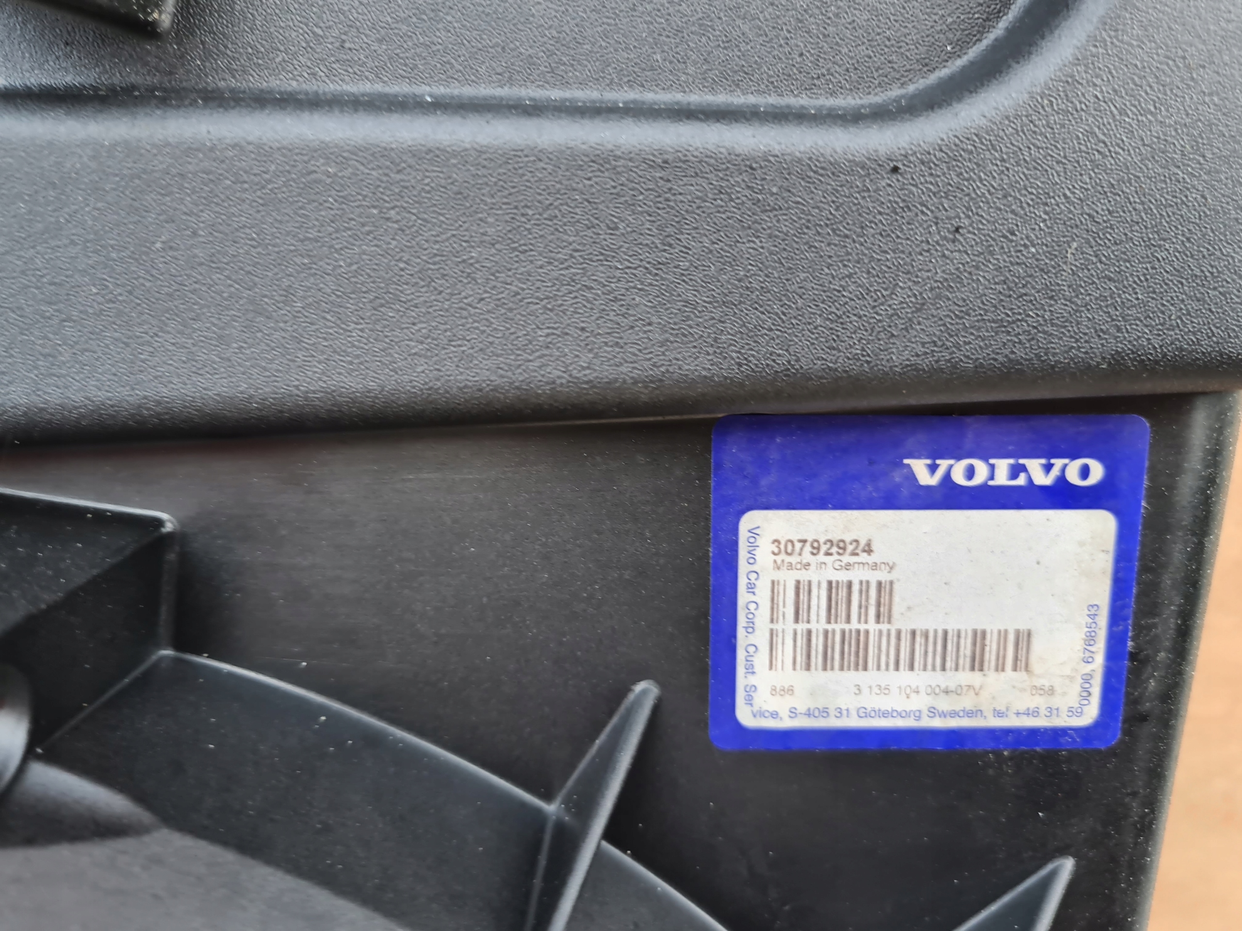 30792924 - Корпус вентилятора VOLVO V70 III XC70 II S80 II