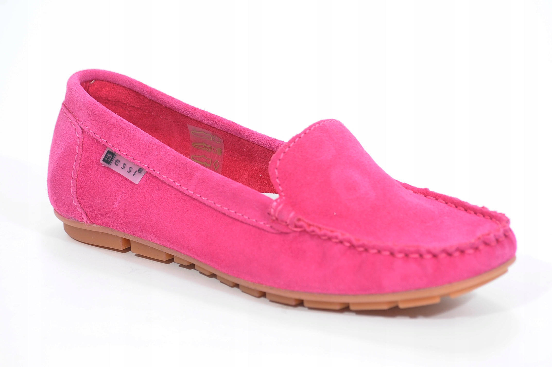 

Mokasyny Nessi 17130 Fuxia W Rozmiar 39