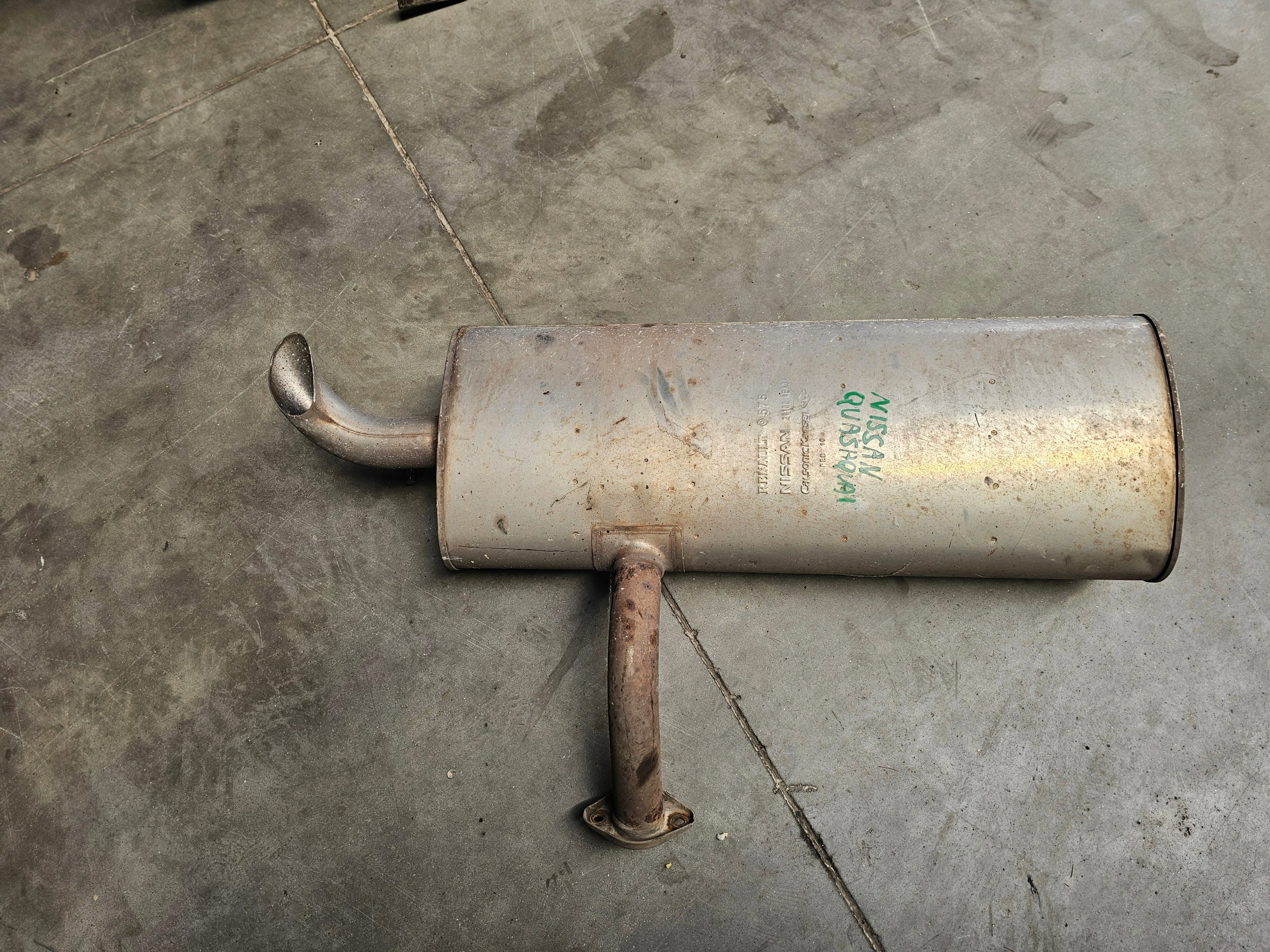 TLUMIK KONCOWY exhaust pipe NISSAN QASHQAI J11 201004EA9A
