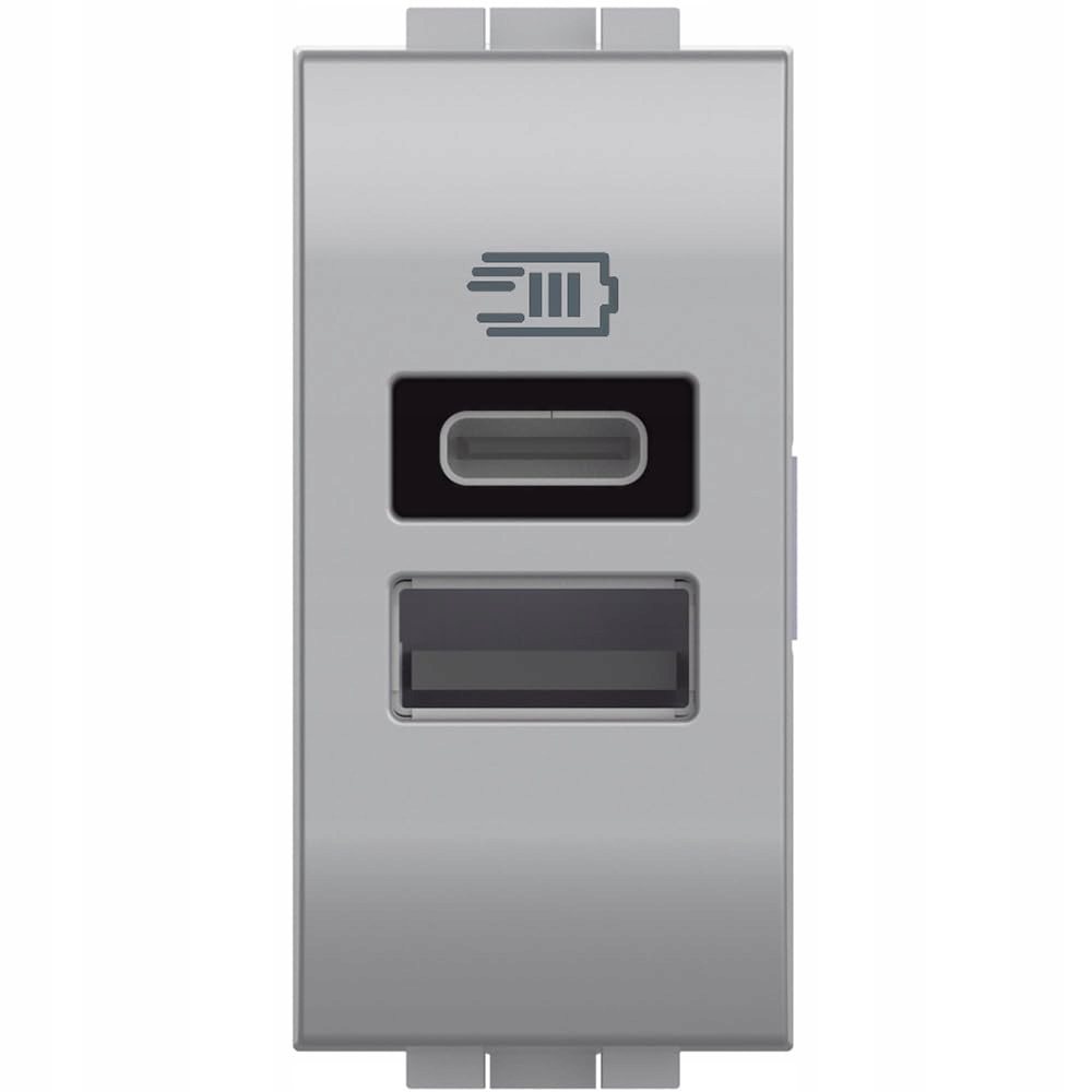 Bticino NT4191Ac Ładowarka Usb z Dwa Wejścia