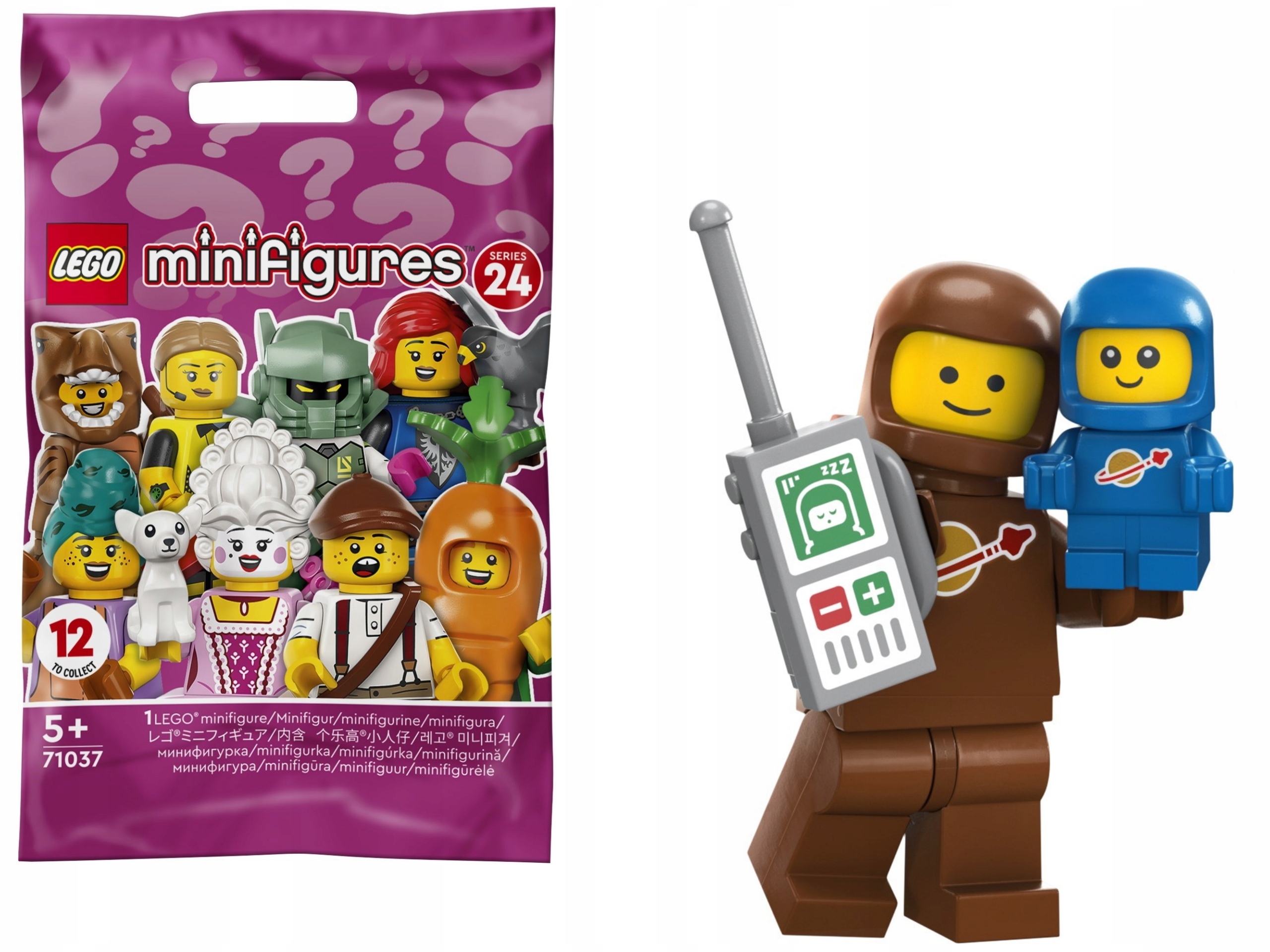 

Lego Minifig Seria 24 Astronauta i dziecko 71037