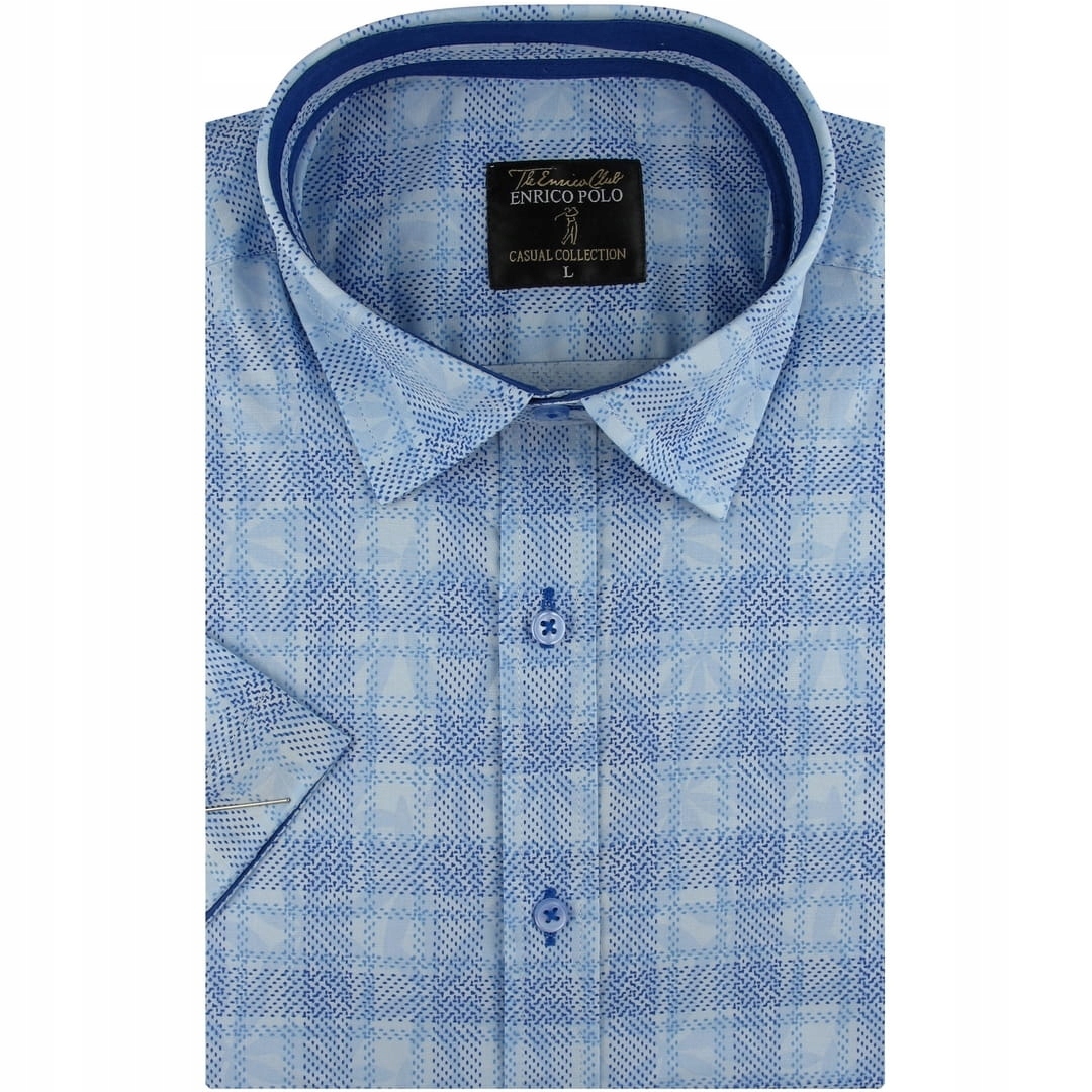 

Koszula Męska Codzienna Bawełniana Casual N644