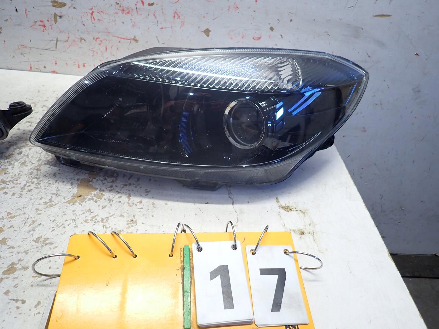 light front front left SKODA FABIA II LIFT MONTE CARLO 2010- 5J1941015J