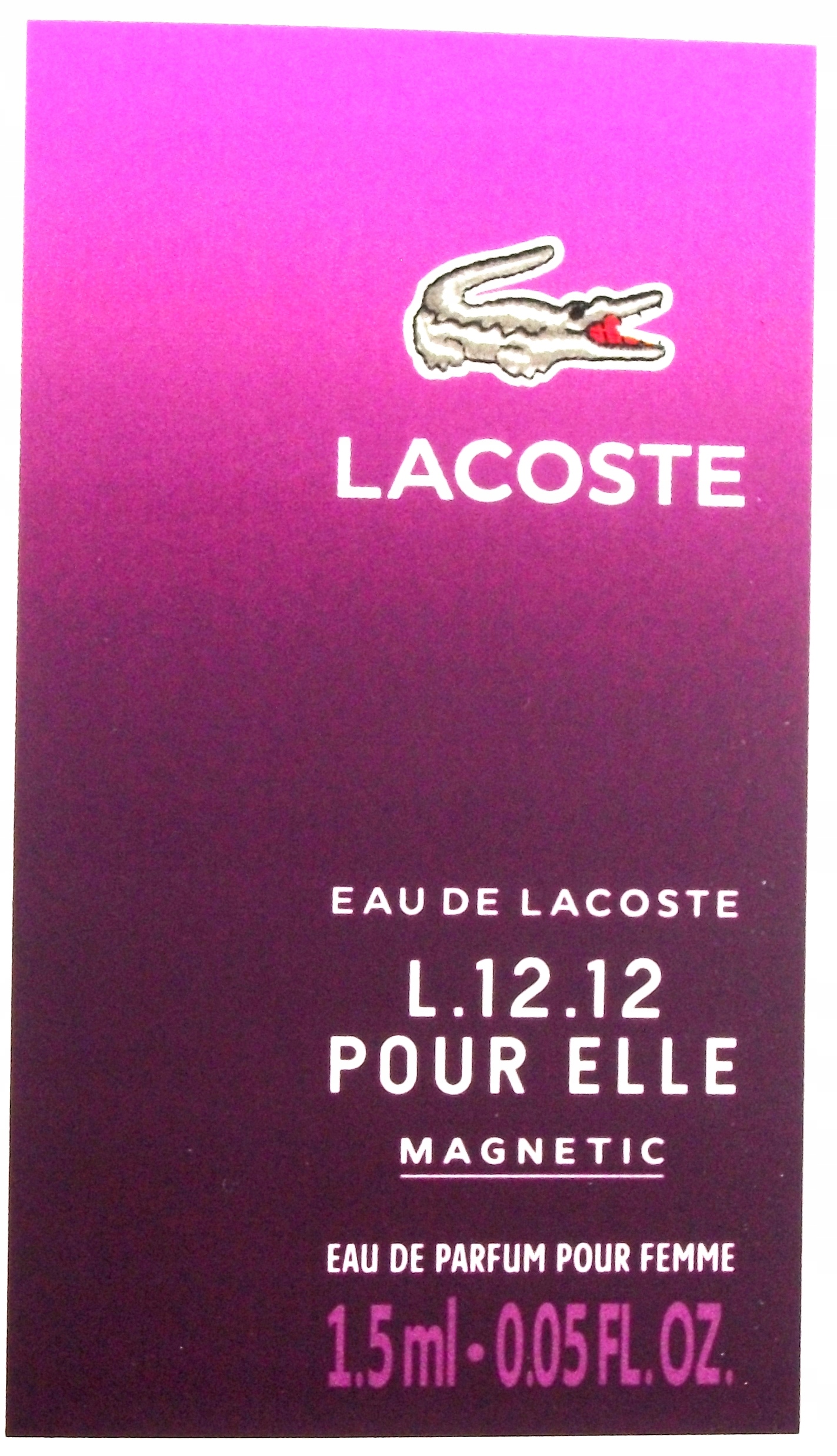 

Lacoste L.12.12 Pour Elle Magnetic 1,5ml edp próbk