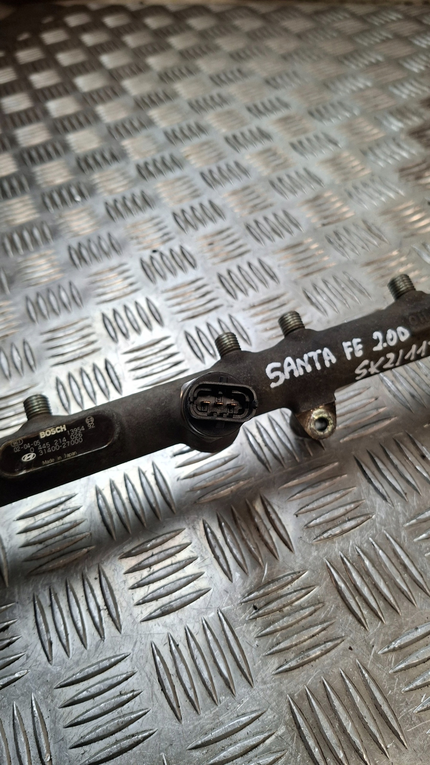 injection ramp HYUNDAI SANTA FE 2.0D