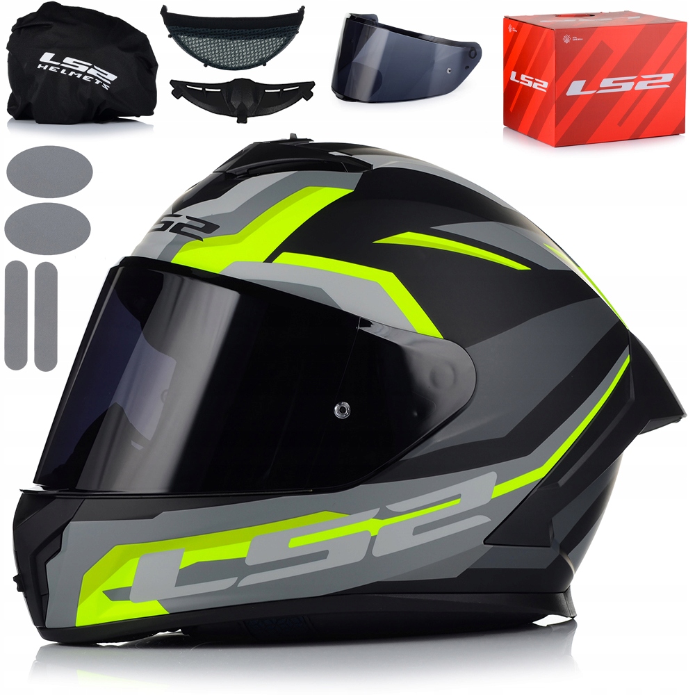 Motocyklová Prilba LS2 FF820 Rapid III System Pinlock Ecer 22.06 2x Sklo