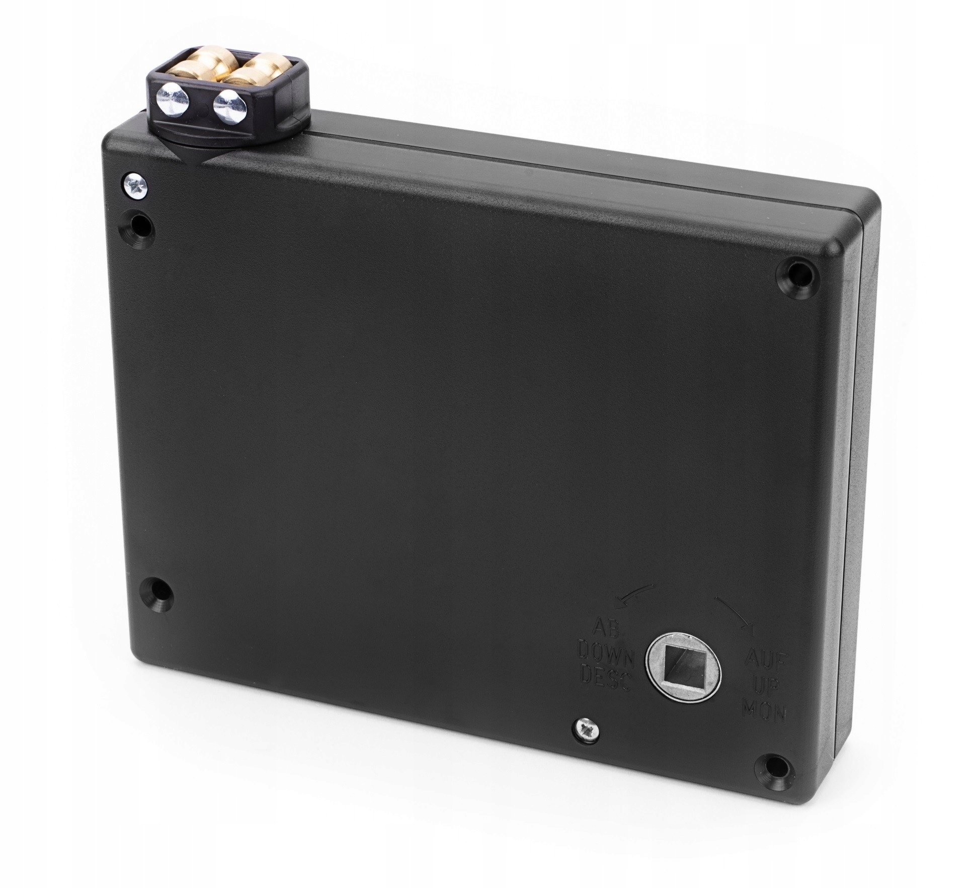 Klikový navíječ šňůry bronzová kovová převodovka