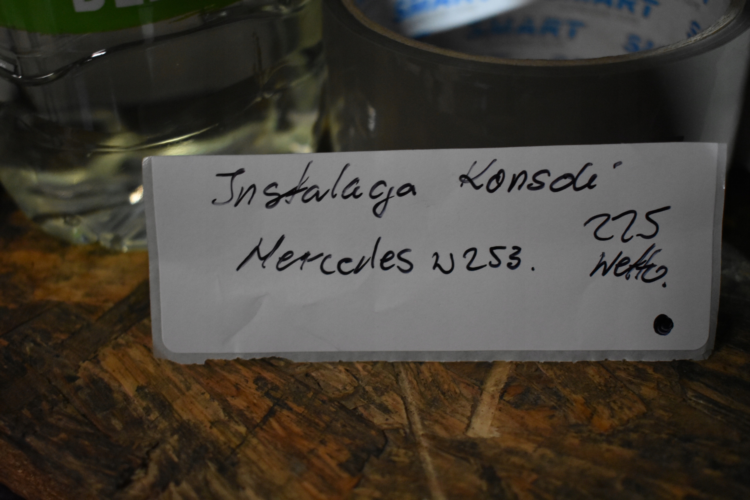 IDEALNA CÂBLAGE CONSOLE MERCEDES W253 1