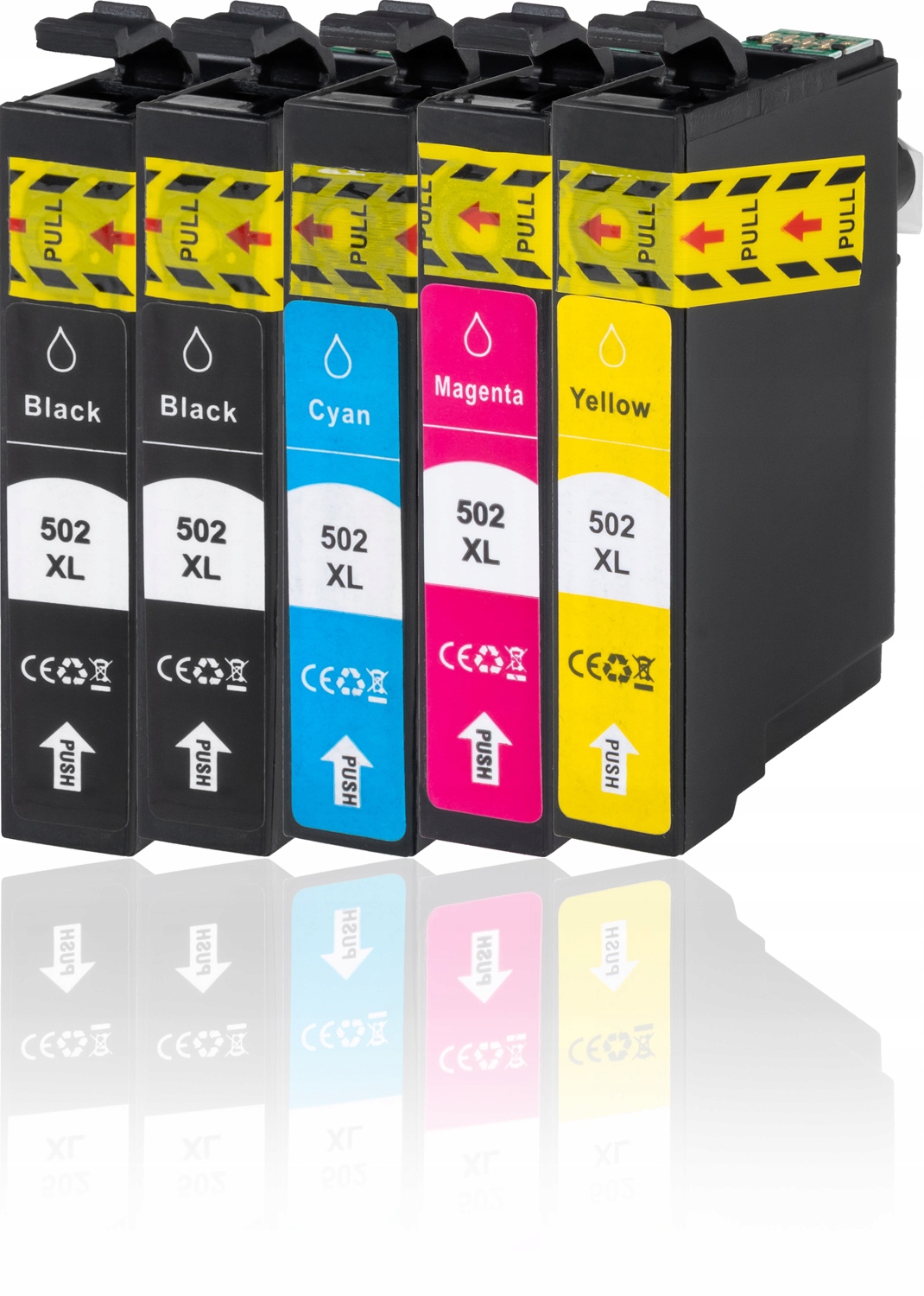 

5X Tusze do Epson 502 XL XP-5100 WF-2800 WF-2860