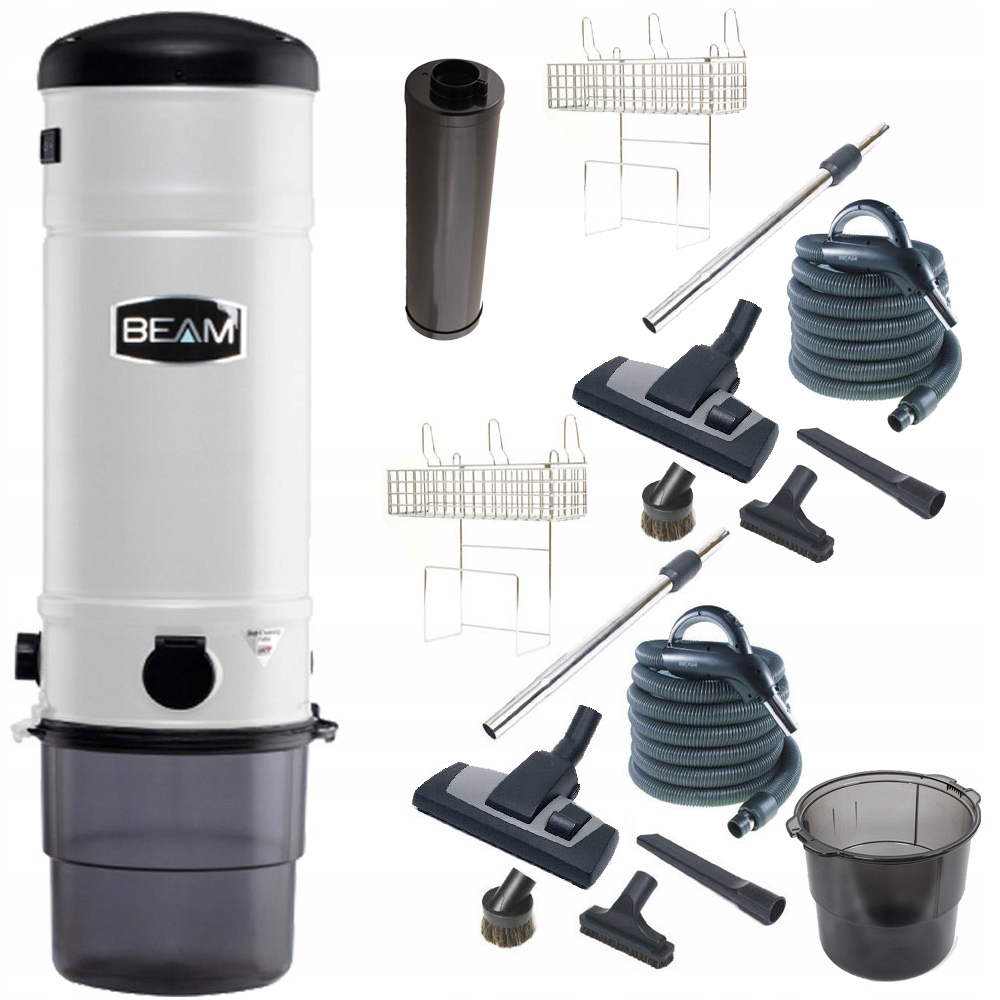 Odkurzacz CENTRALNY BEAM SC 385 2x ZESTAW LUX