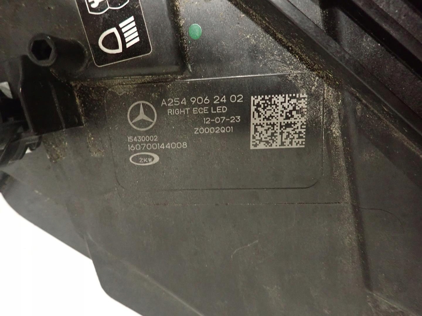 light front front right MERCEDES GLC W254 2022- FULL LED A2549062402