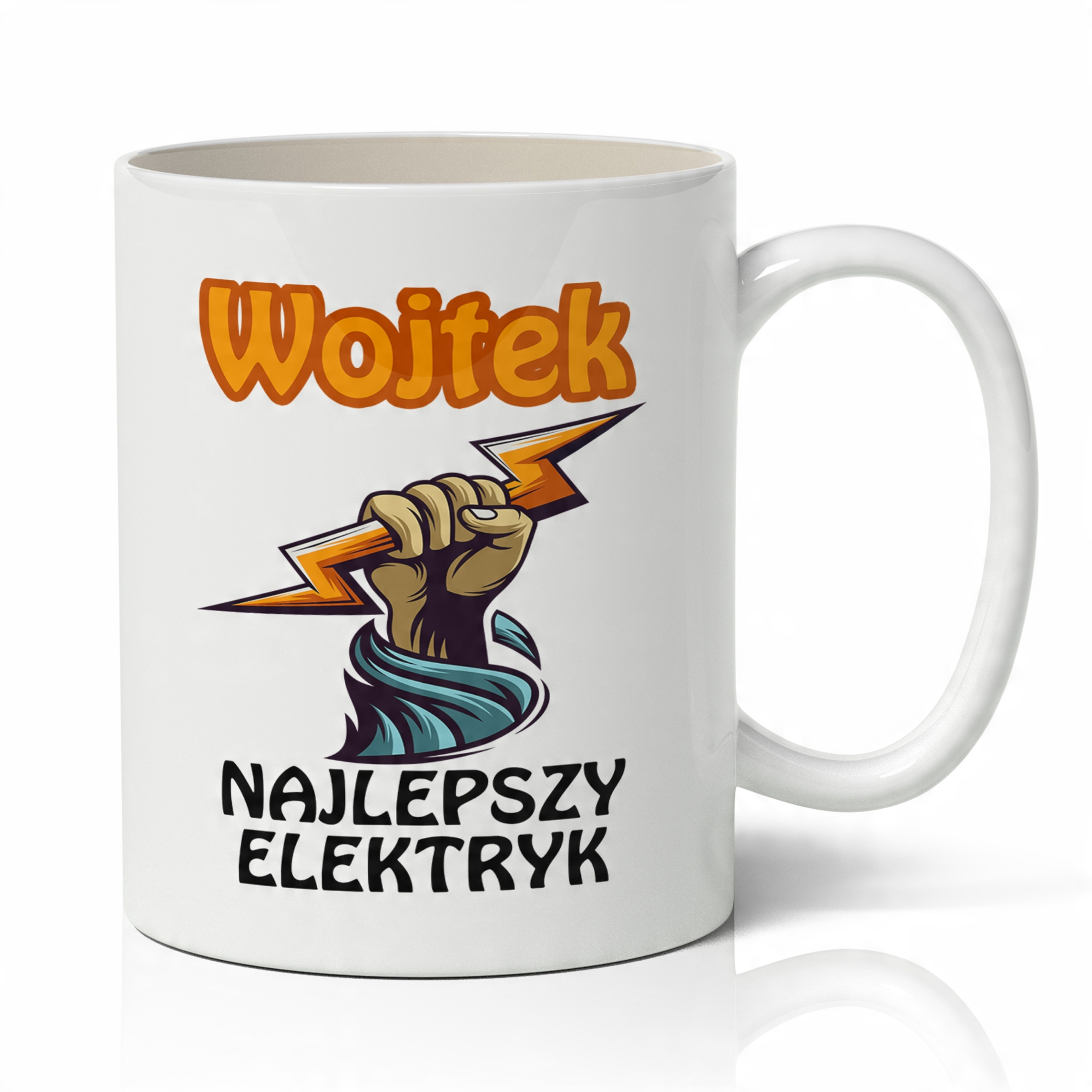 

Kubek Dla Elektryka 02 Twoje Imie,