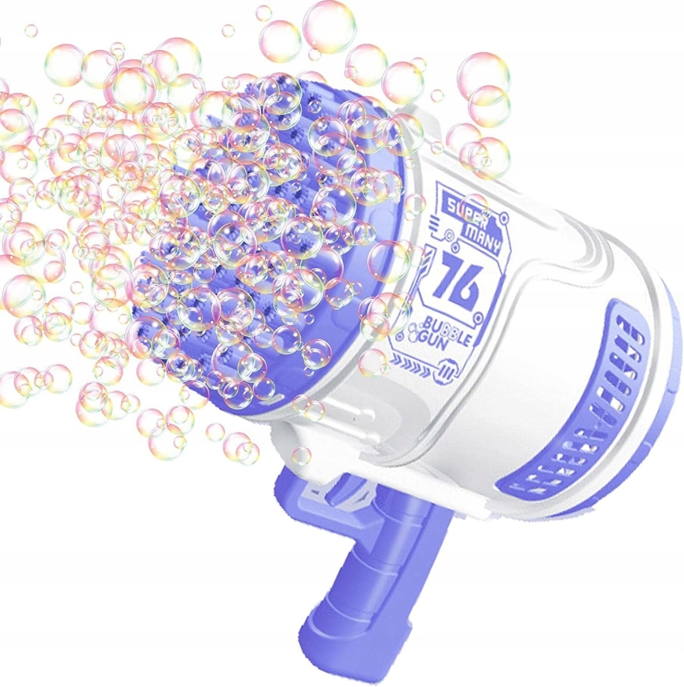 APARAT PISTOLET BAZOOKA DO BANIEK MYDLANYCH WYTWORNICA + PŁYN Bohater brak