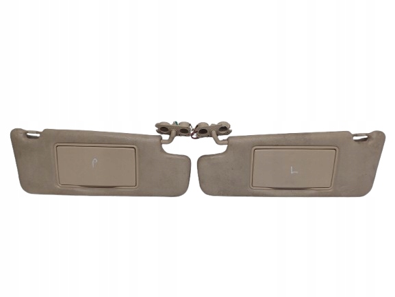 VOLVO S80 98- DASZKI OSŁONY PRZECIWSŁONECZNE PRAWY LEWY