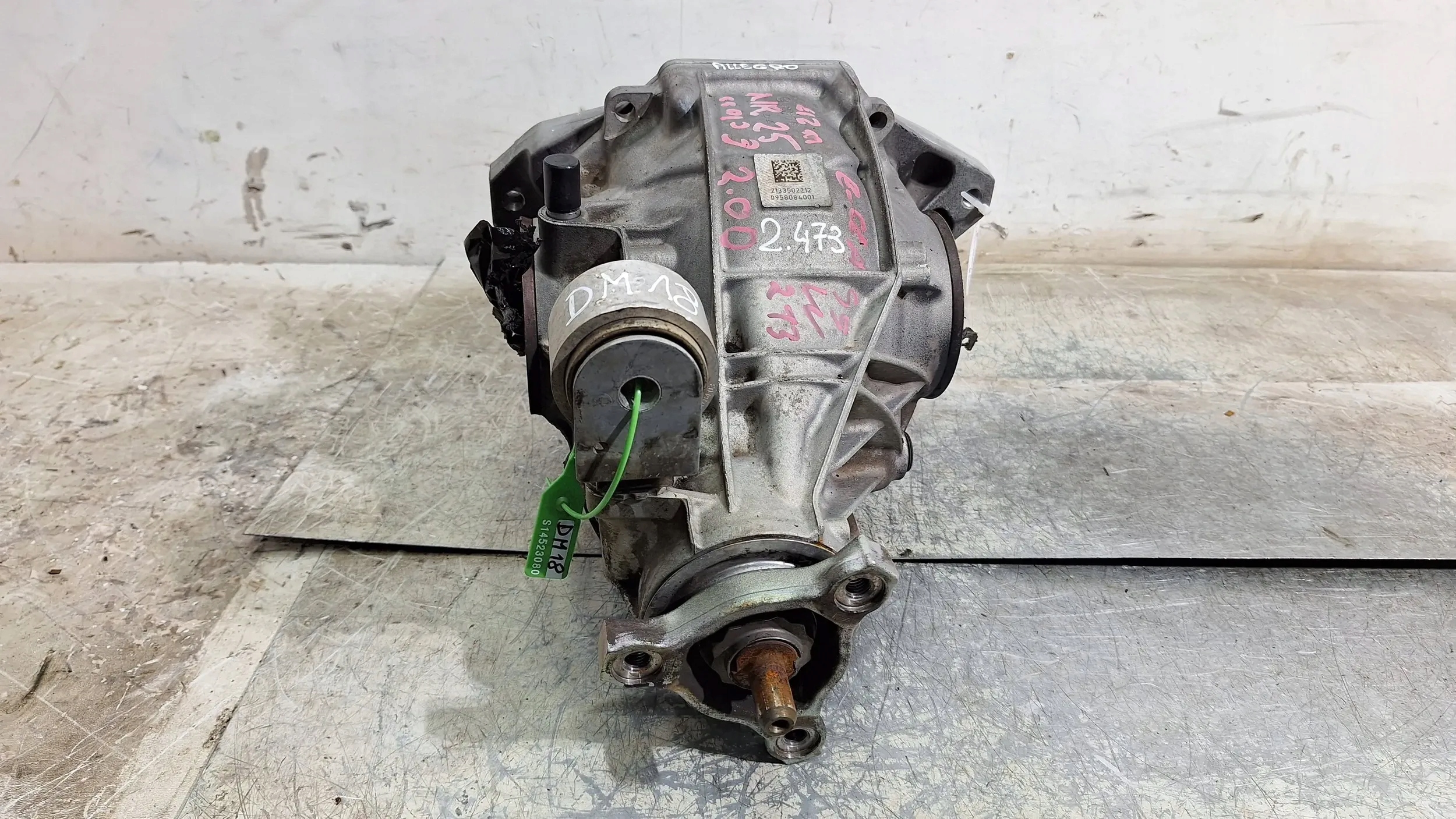 differential diff rear part 2,473 2133502212 MERCEDES E KLASA W213