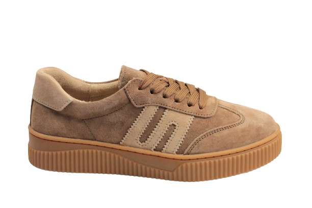 Polobotky Tenisky Goodin GD-LX1074 vel. 40 Bronz Semišová kůže