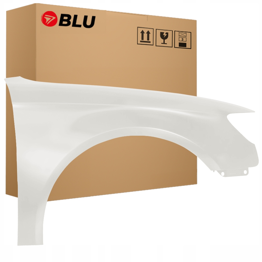 Blu Blatník Audi A3 8V LY9C pravý bílý 12-20 přední hatchback sportback