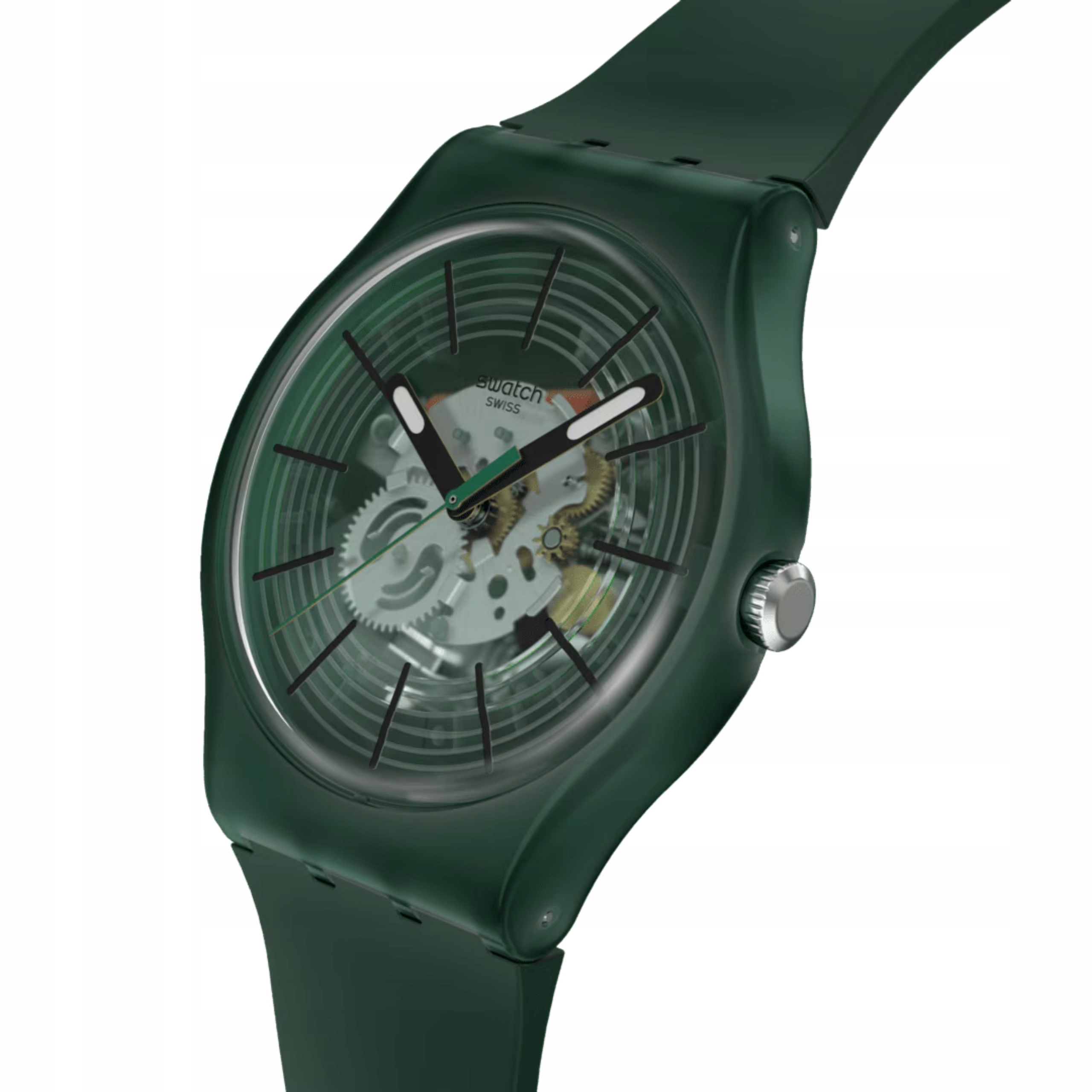 Hodinky Swatch Revealed In The Forest Zelené SO29G111 Unisex Nové