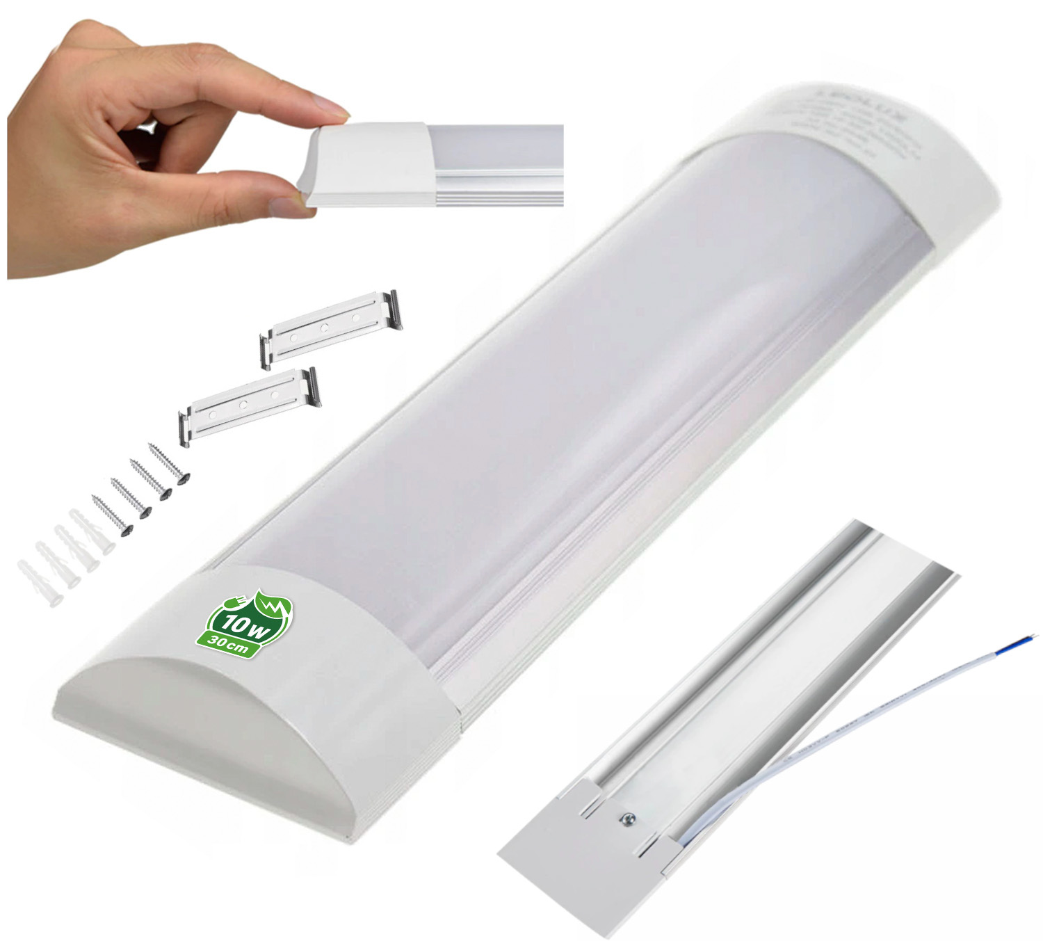 

Oprawa natynkowa Led 10W 30cm panel świetlówka