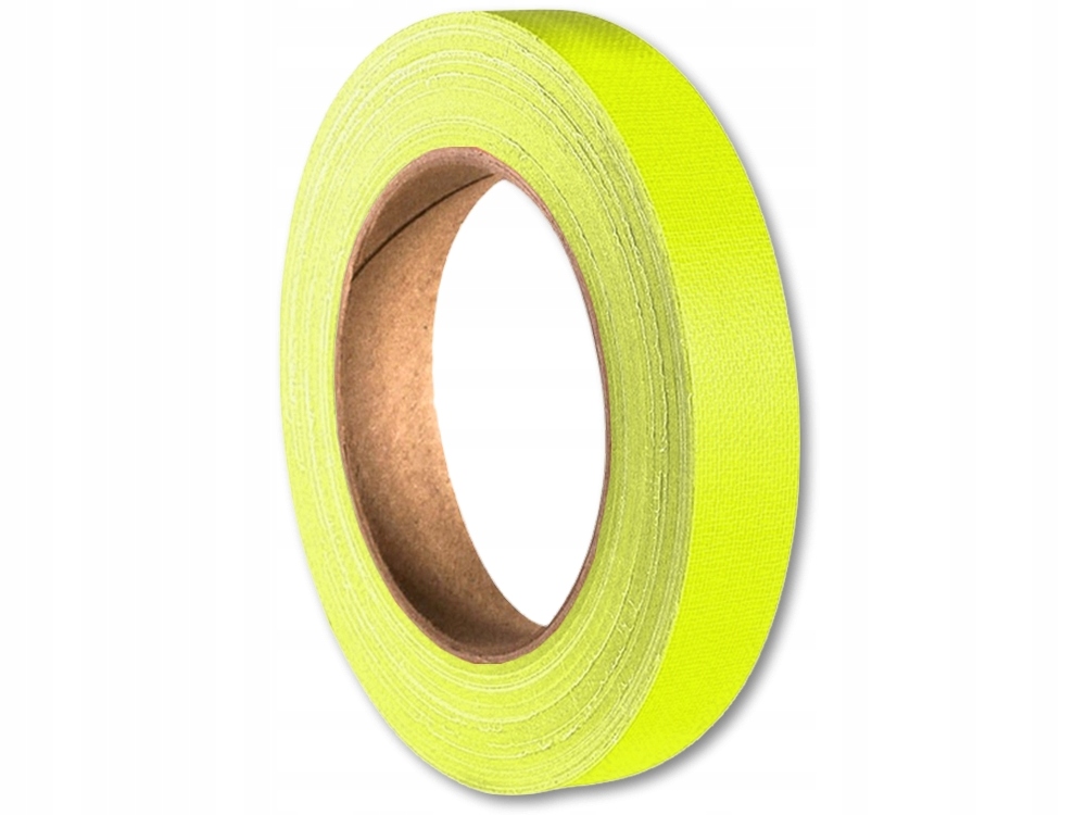 

Taśma Gafa Opisowa Neonowa Gaffer Fluo Uv 19mm Mat