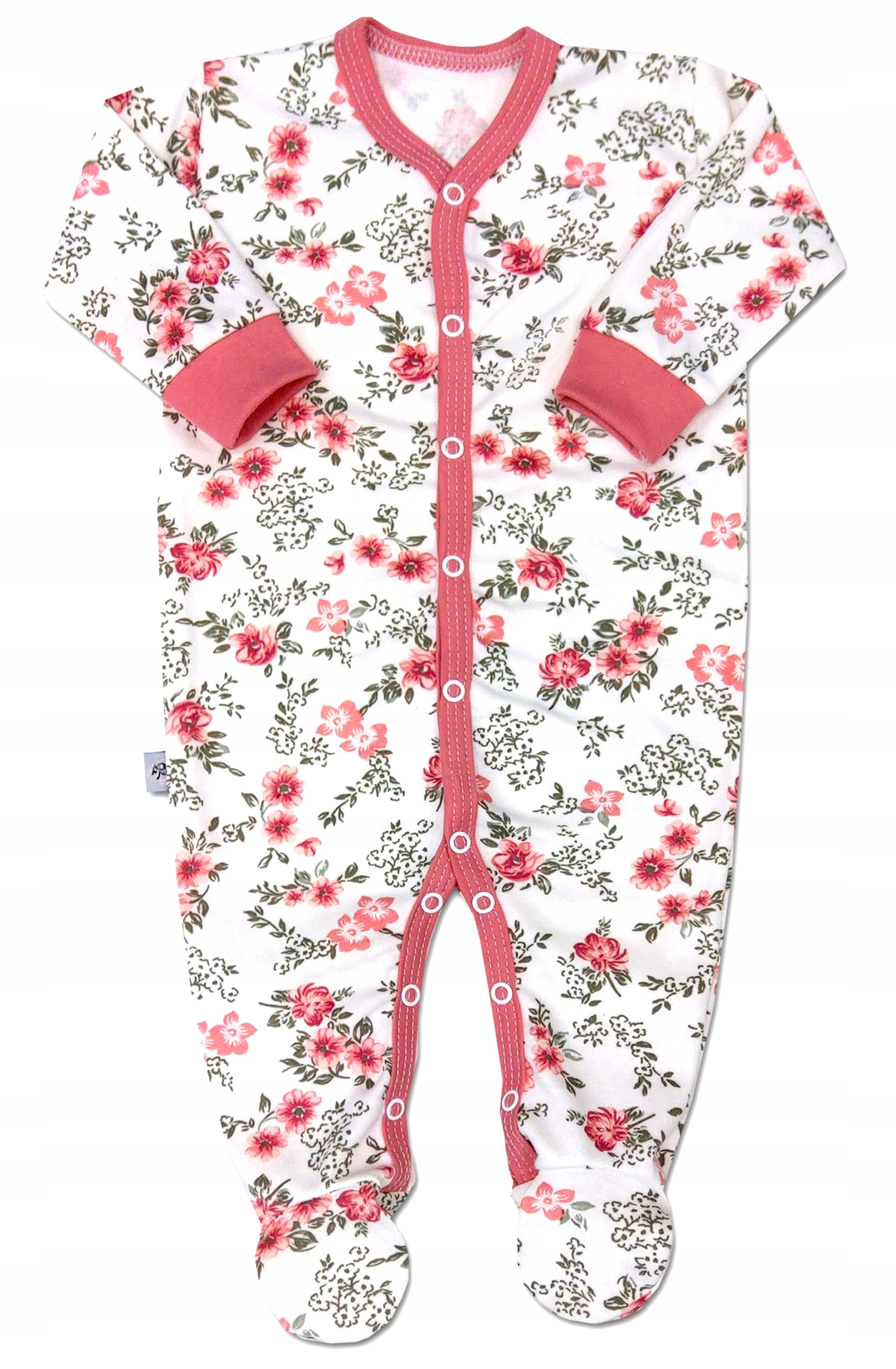 

Pajac Niemowlęcy Rozpinany Pajacyk Bawełniany r.80