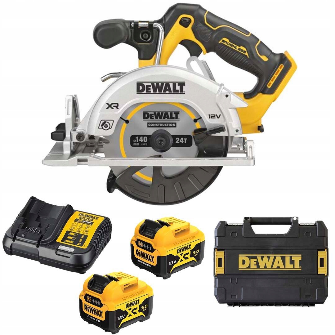 Pilarka Tarczowa 12V 140mm 2x5Ah DCS512 DeWALT