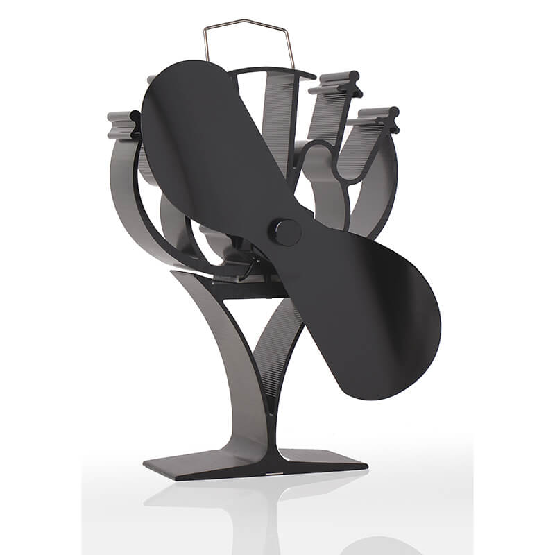 Ventilátor na krbové kachle 2 čepeľový Strom 652B