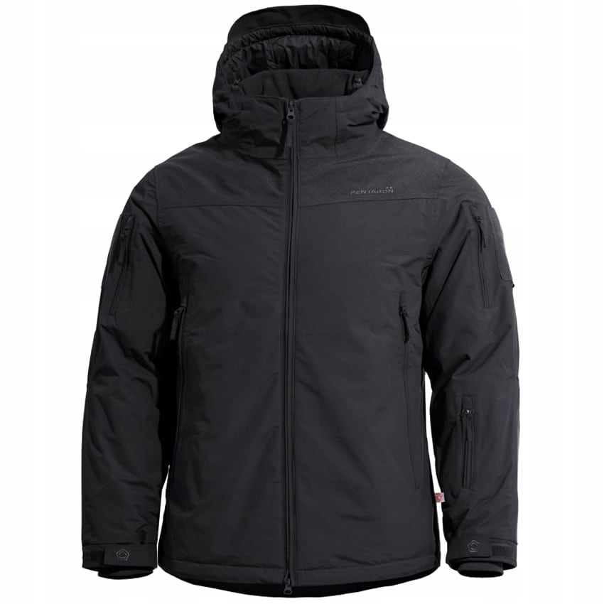 Pánská zimní bunda s kapucí Pentagon Parka Lcp Primaloft V.2 černá M