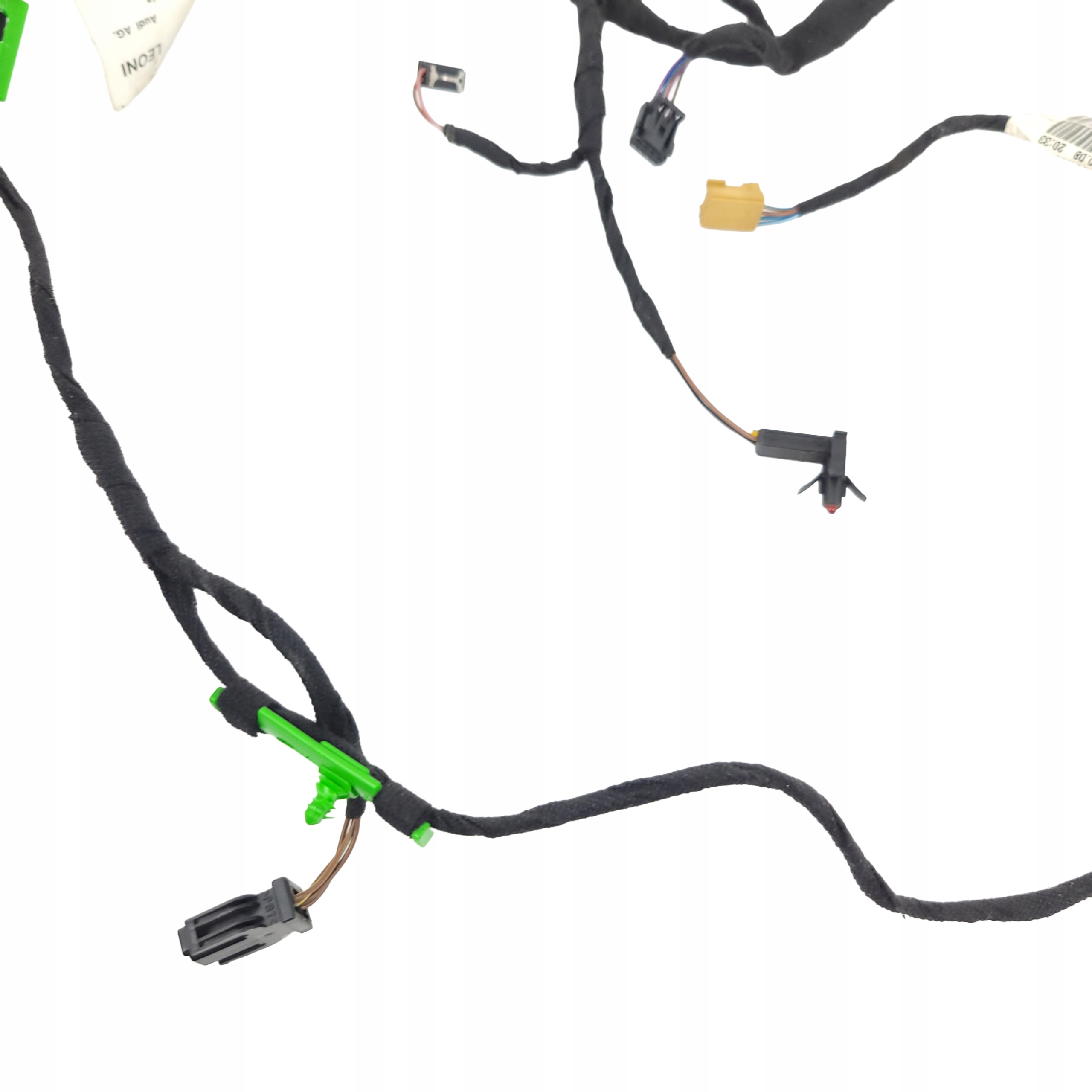 AUDI A6 C6 LIFT bundle wiring BOCZKA left front below PAMIEC 4F1971035P