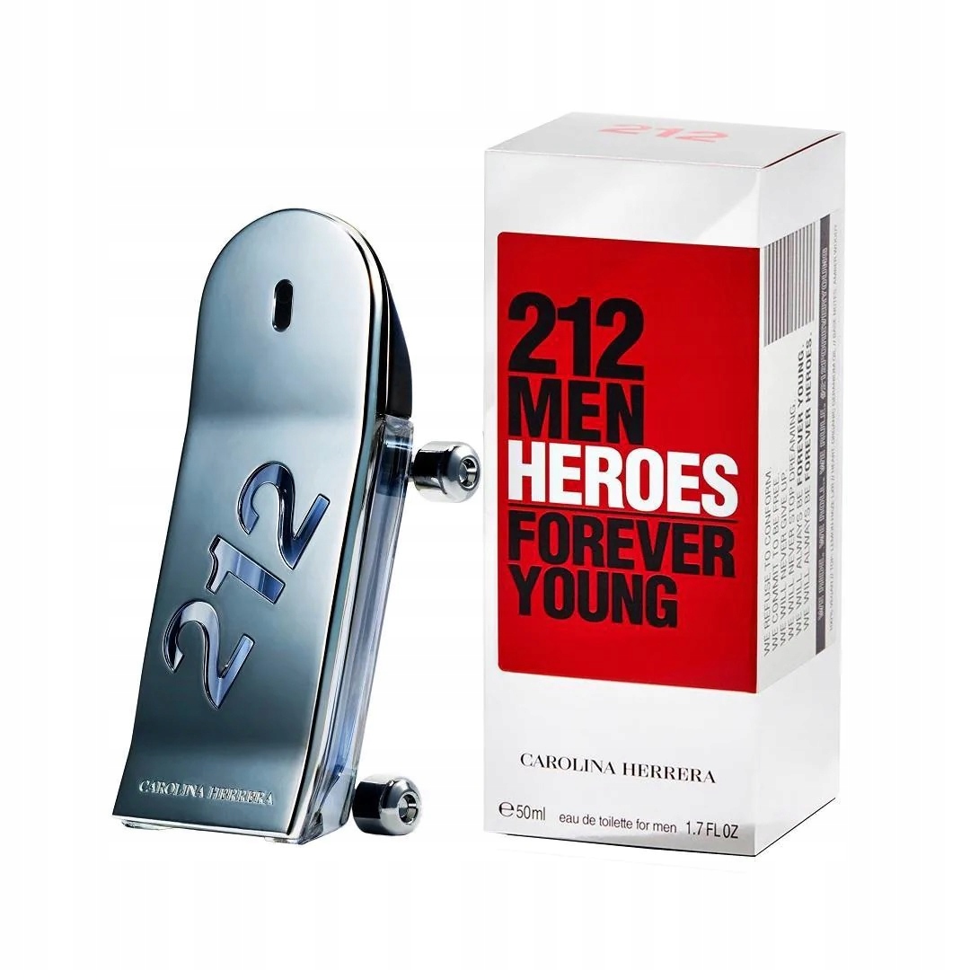 Carolina Herrera 212 Heroes Forever Young Men toaletní voda sprej 50 ml