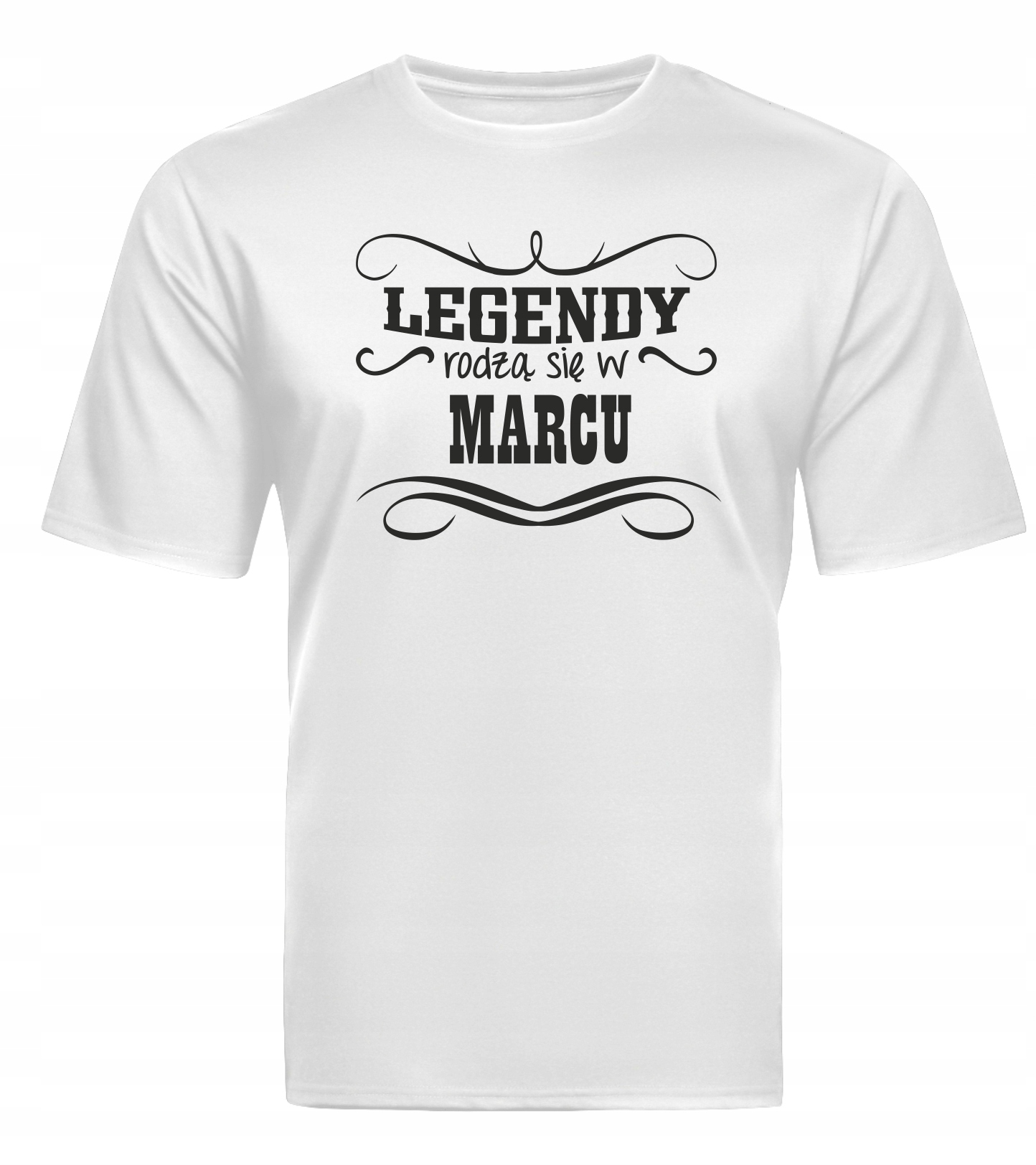 

Koszulka Legendy rodzą sie w Marcu Urodziny