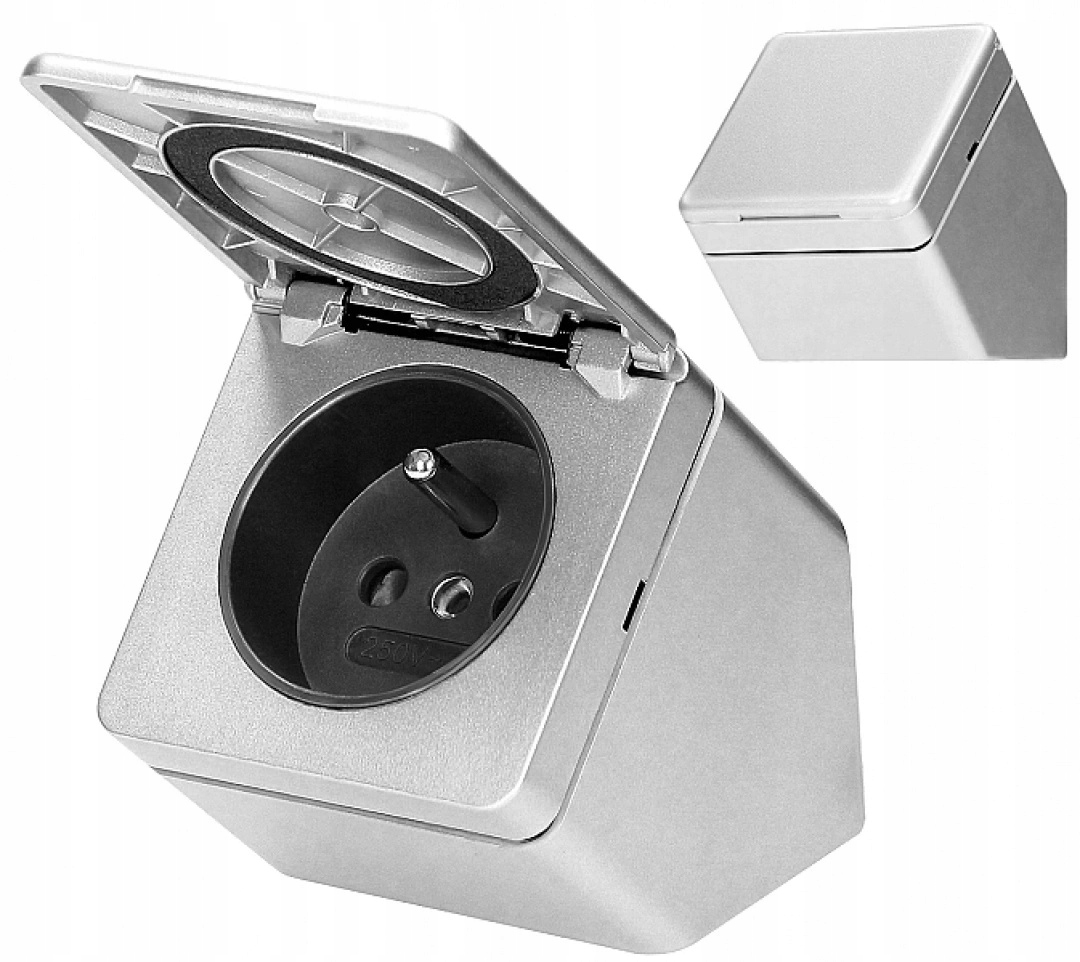 

Gniazdo Meblowe Podszafkowe z Klapką Hermetyczne