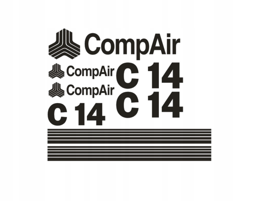 Samolepky Compair C14