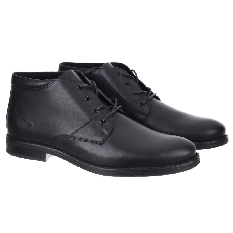 Pánské kožené kotníkové Kotníkové Boty Krisbut 6506A-3-10 Černé Vel. 42