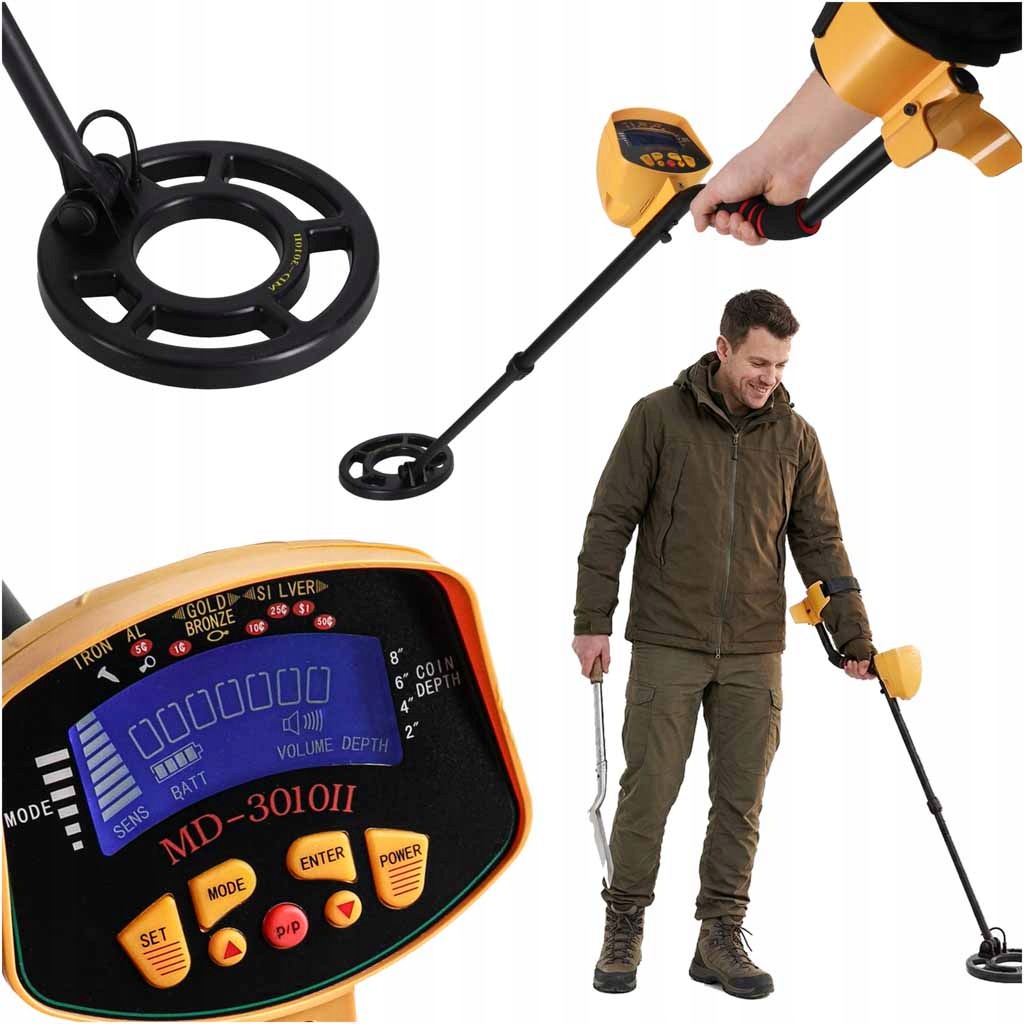 Detektor kovů detektor kovů LCD MD3010