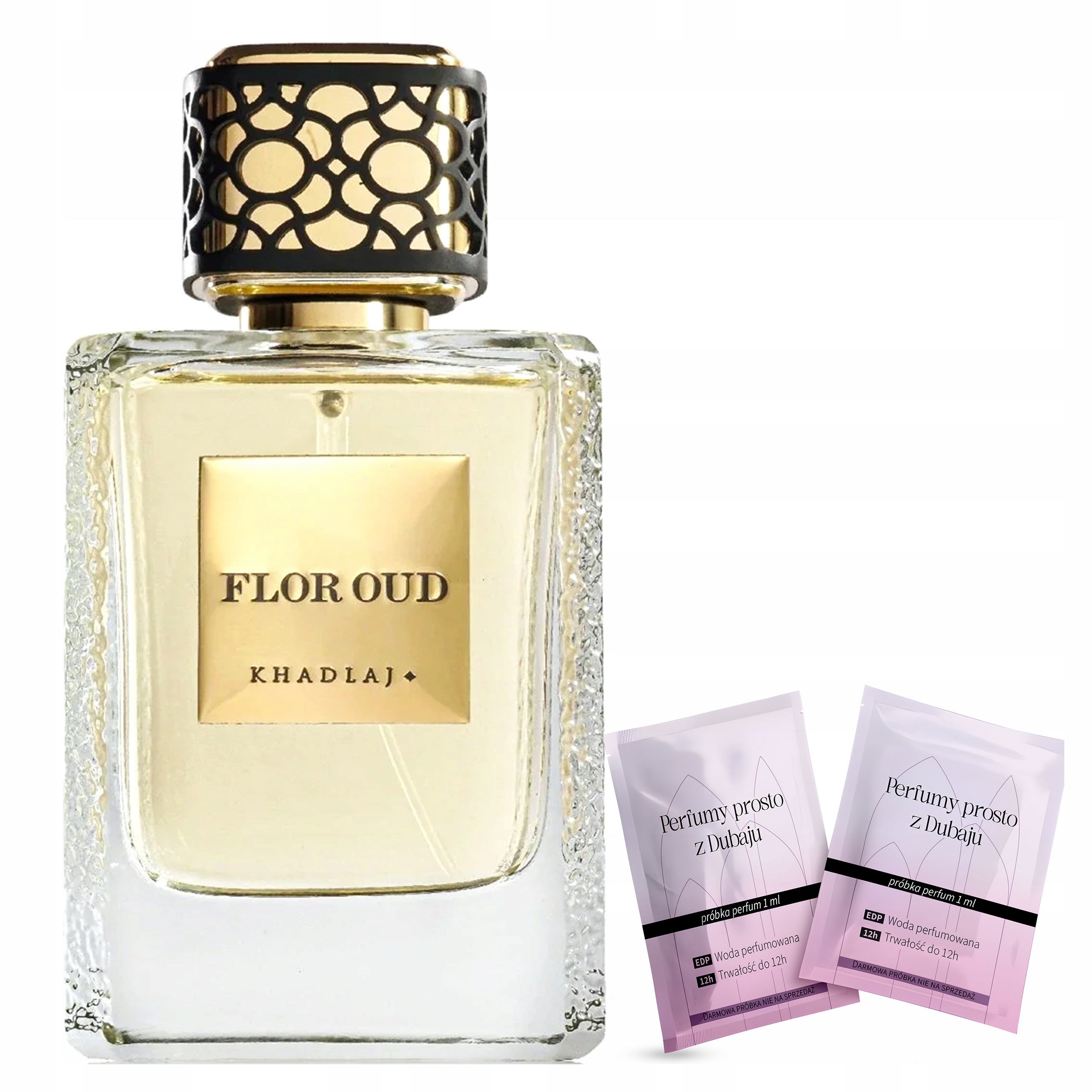 Dámské Parfémy Khadlaj Maison Flor Oud Svěží Dřevité 2 Vzorky