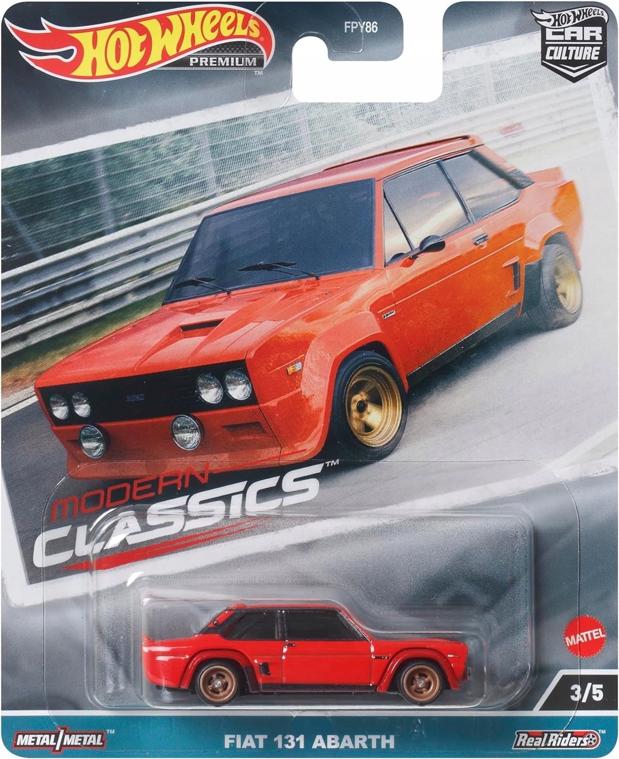 Fiat 131 Abarth - Modern Classics - Hot Wheels Premium 1:64