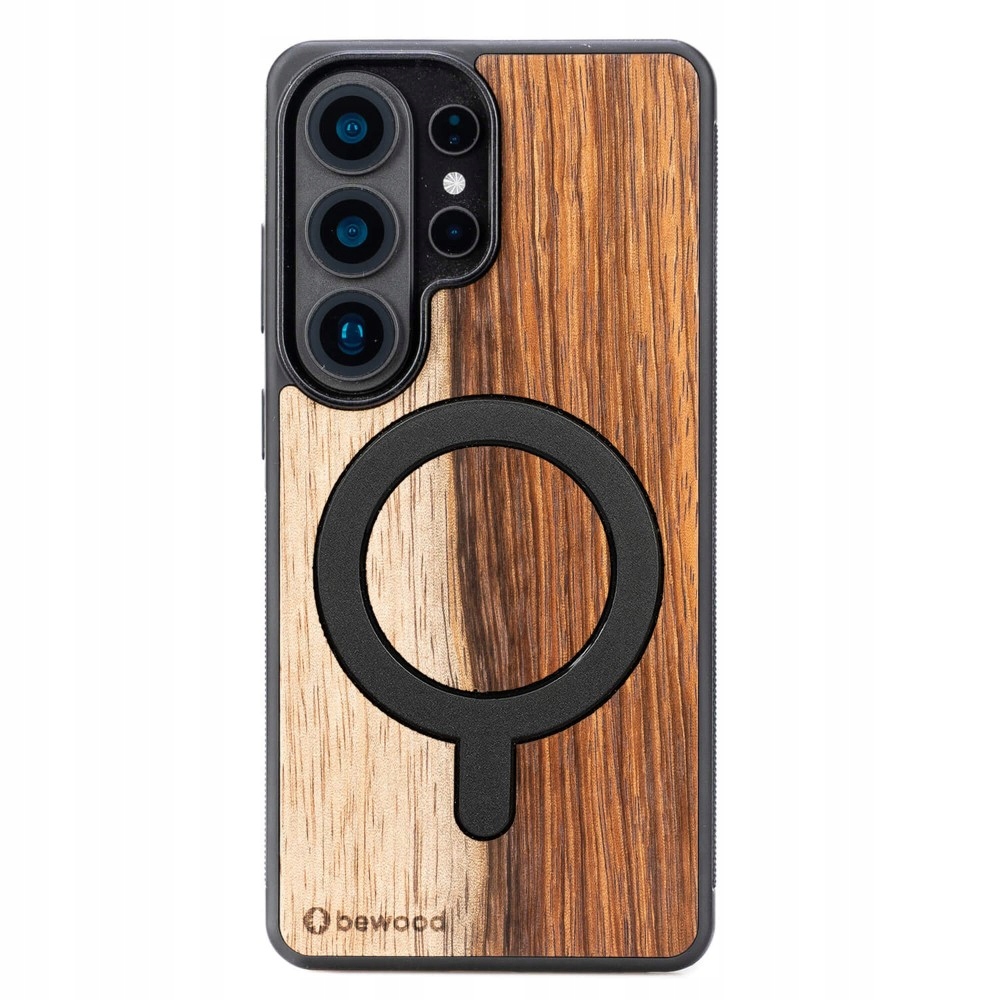 Drewniane Etui Bewood do Samsung Galaxy S26 Ultra Mango z MagSafe