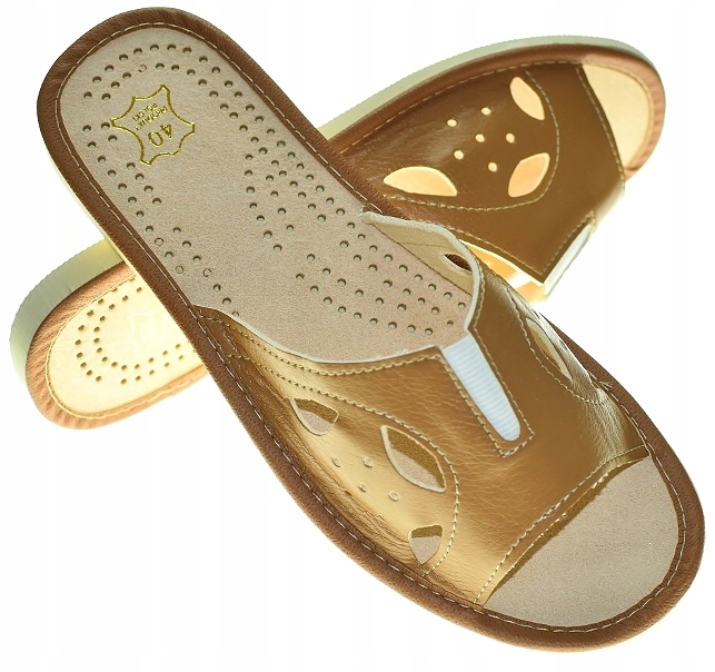 Kapcie Damskie R.40 - 25,5 CM Marka inna