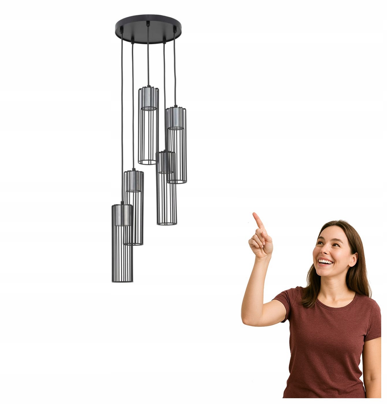 Závesná lampa Fobia 5 33460 Sigma Lighting