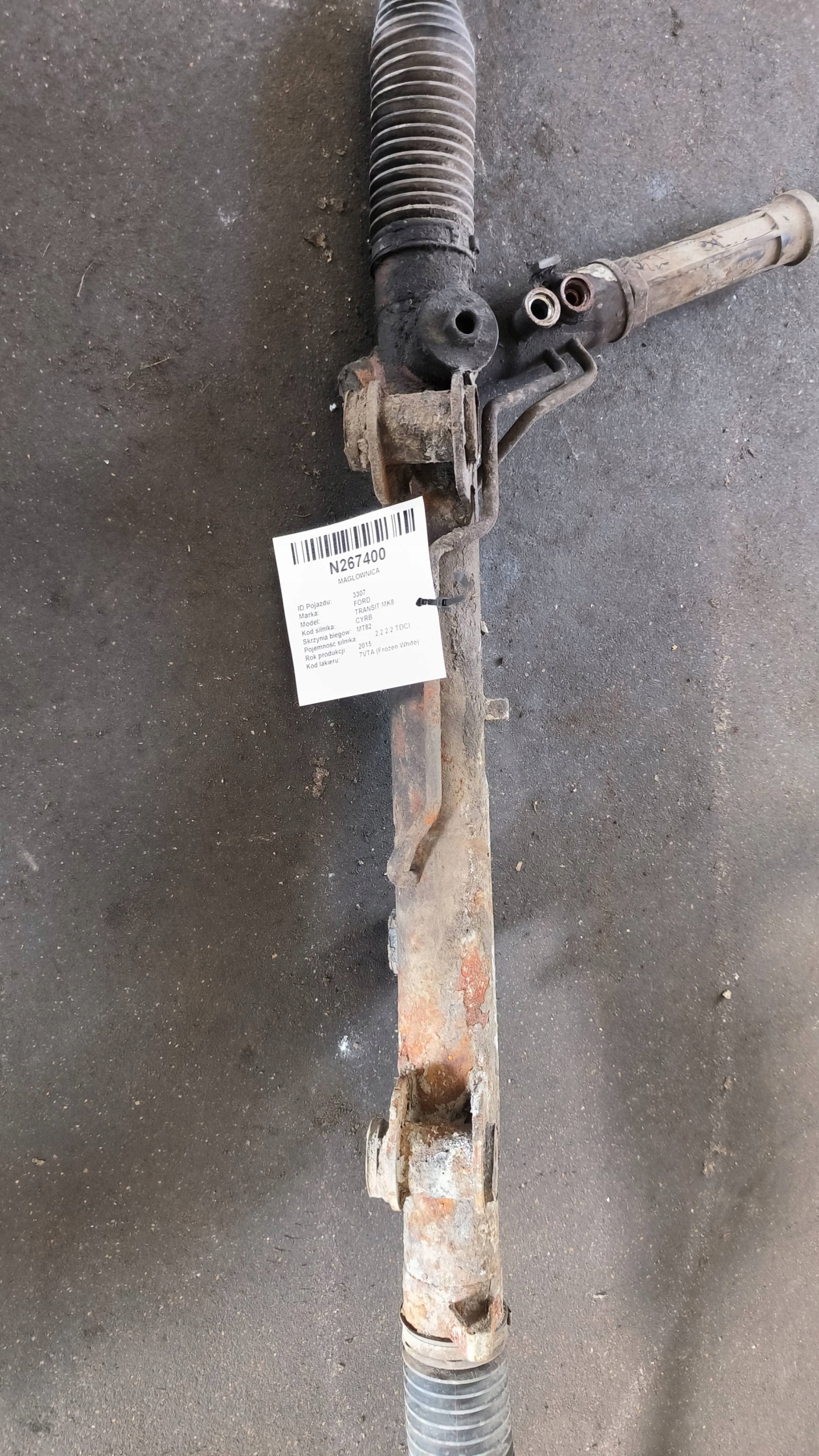 SCATOLA STERZO FORD TRANSIT MK8