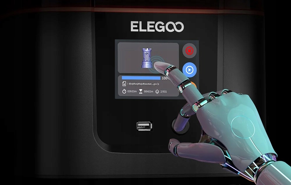 ELEGOO DRUKARKA 3D MARS 4 70MM/H STEREOLITOGRAFIA MSLA 8520*4320 Producent Elegoo