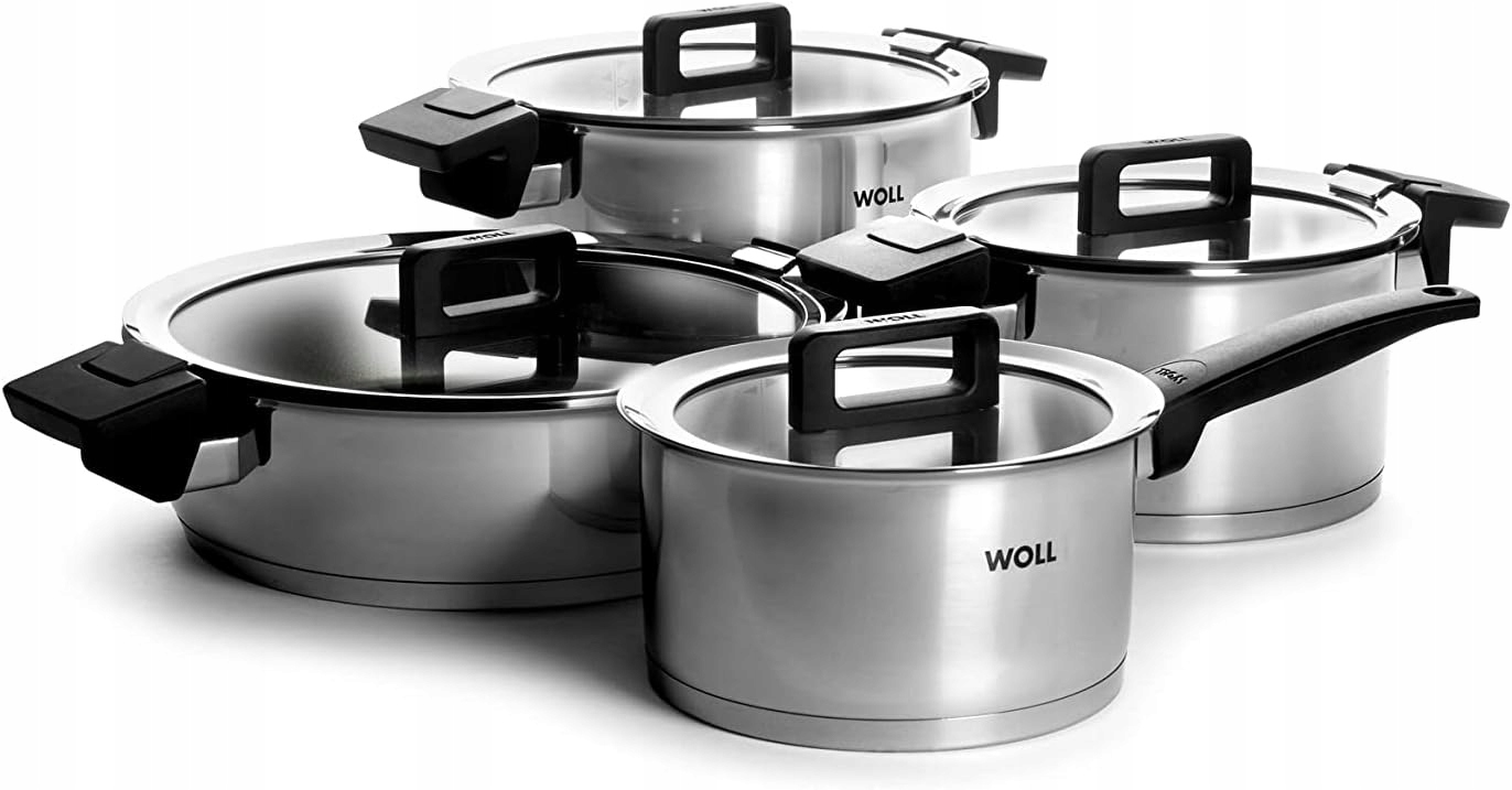 8-CZĘŚCIOWY ZESTAW GARNKÓW WOLL CONCEPT INDUKCYJNE