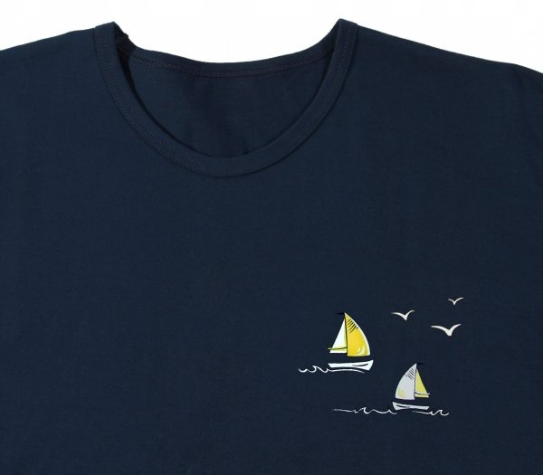 Piżama Sesto Senso Bawełna Żaglówka-2 2556/10, M Rozmiar M